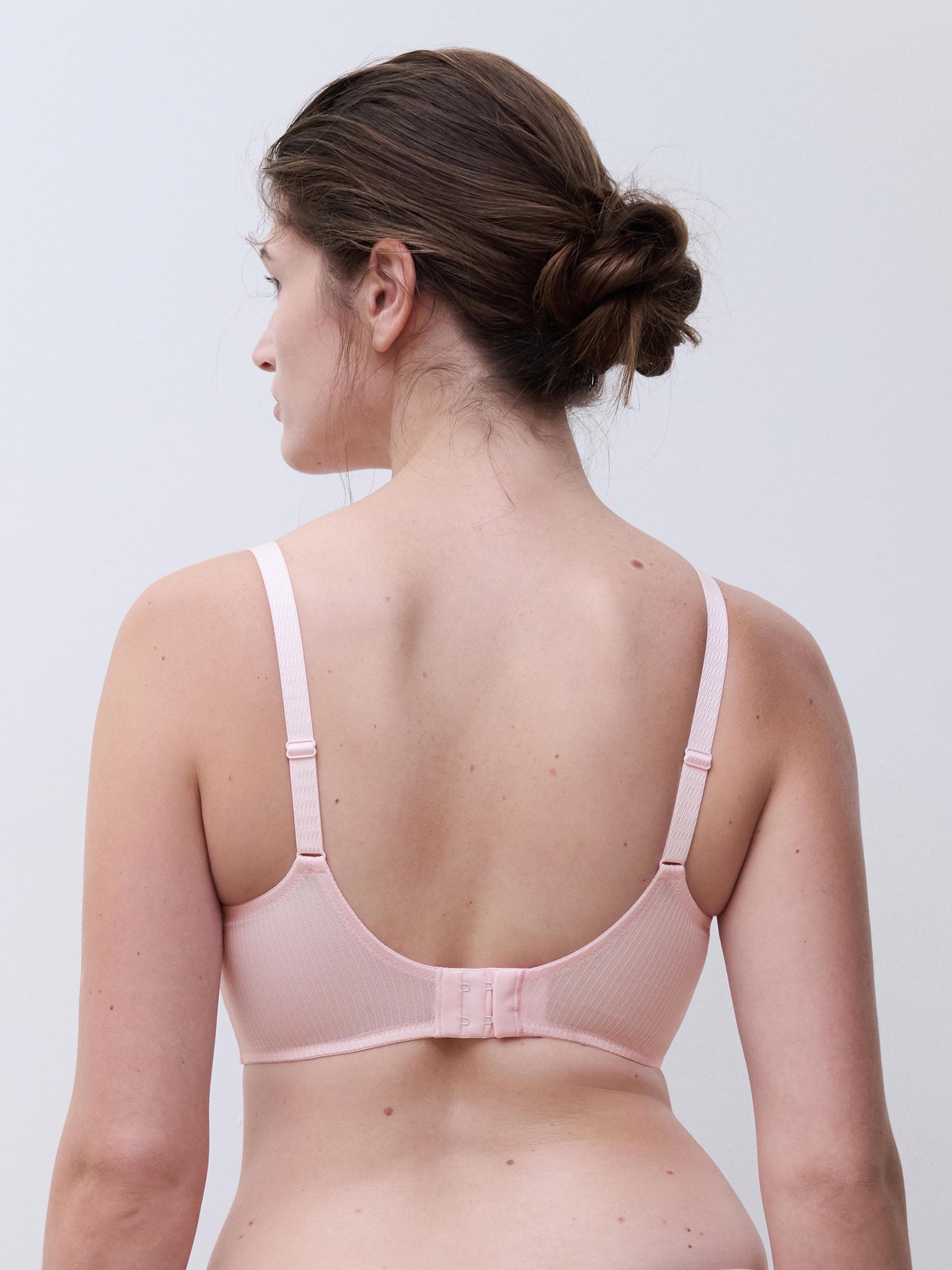 Soutien-gorge coques sans armature maintien - Rose nymphea / Corail