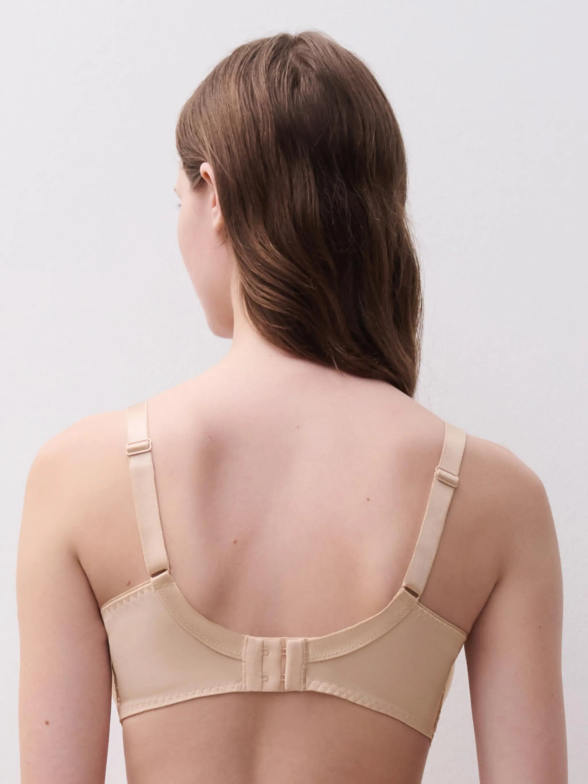 Soutien-gorge corbeille mémoire de forme - Beige doré