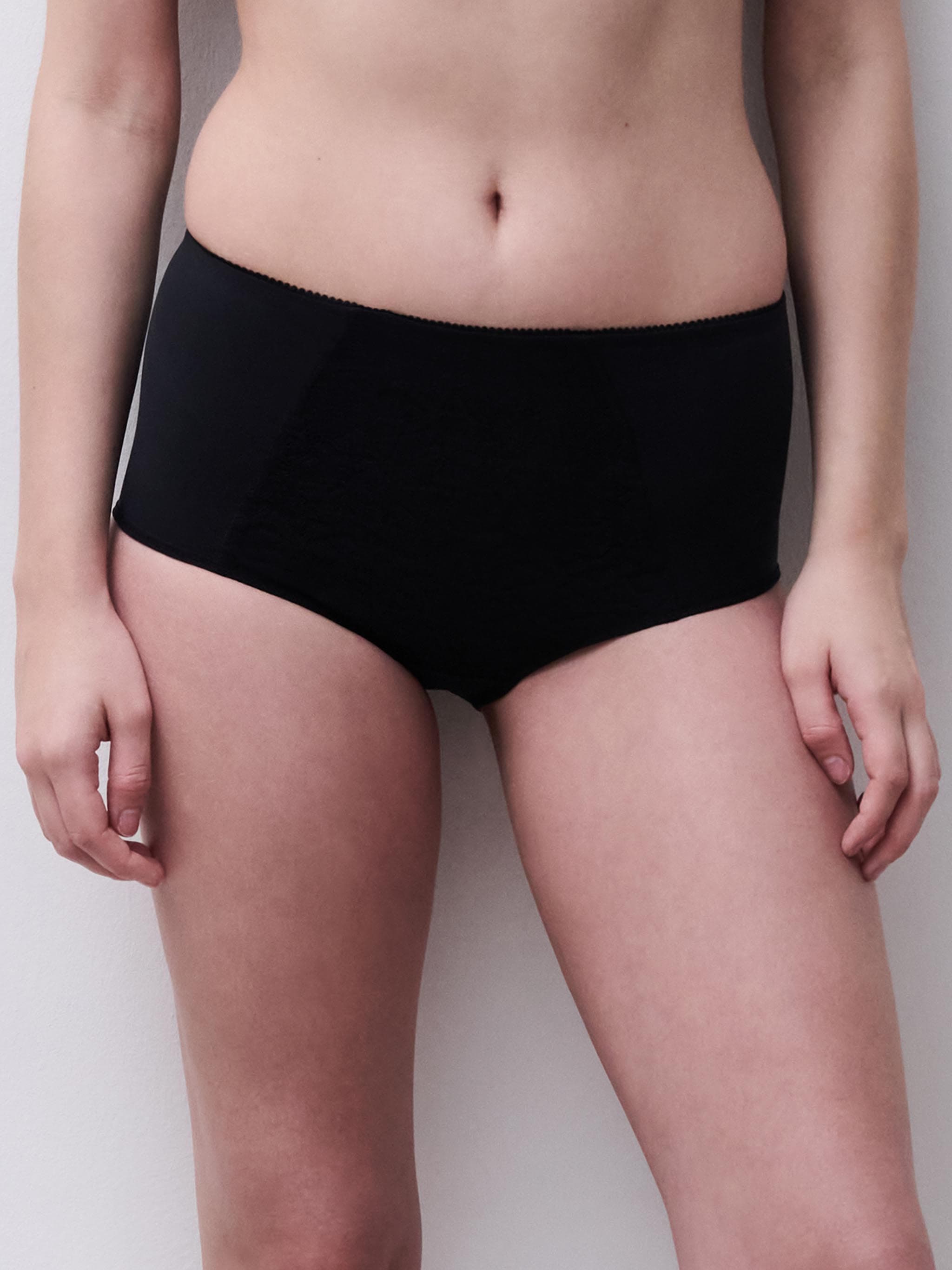 Culotte taille haute maintien - Noir