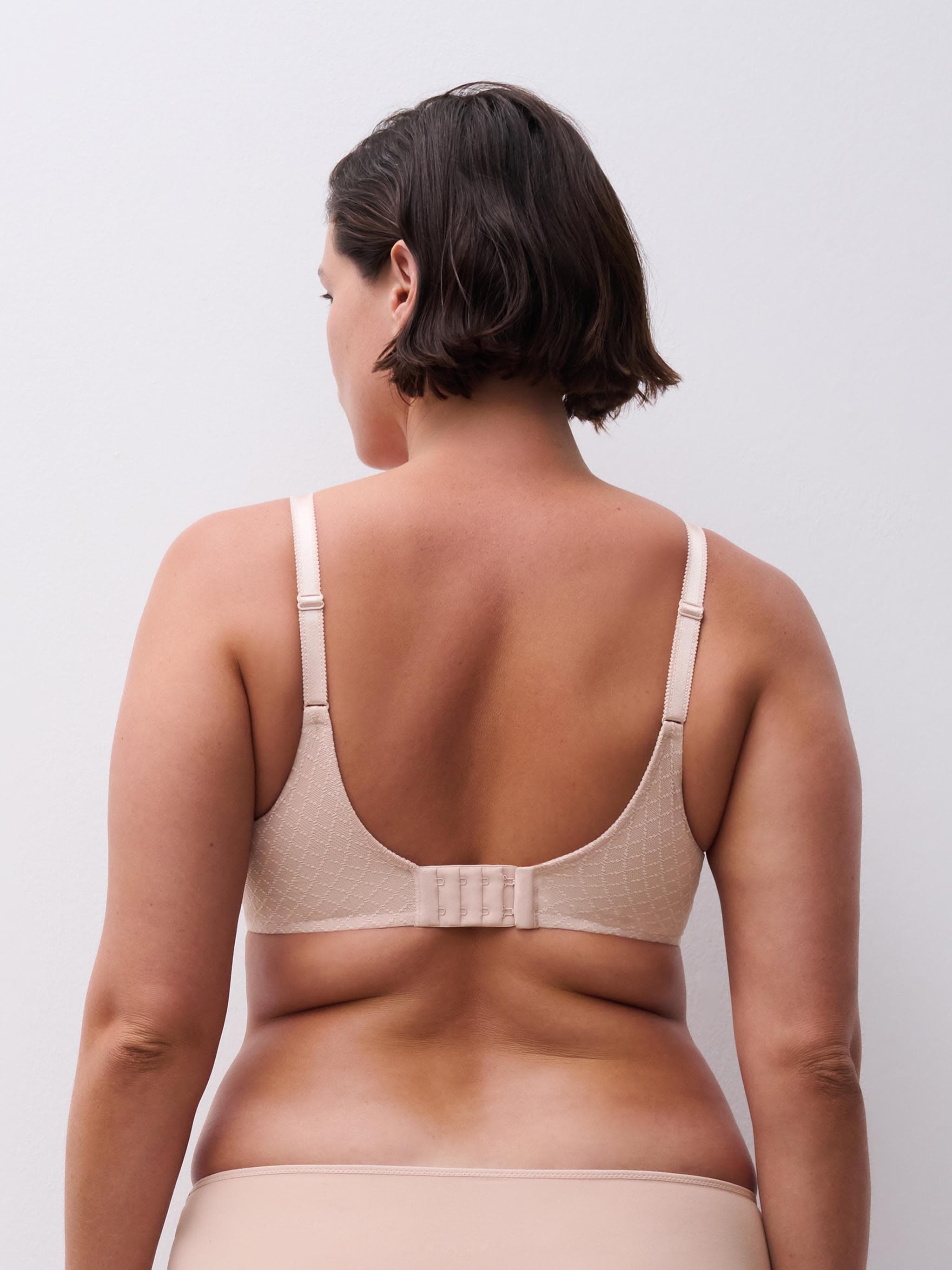 Soutien-gorge coques emboîtant - Rose dragée