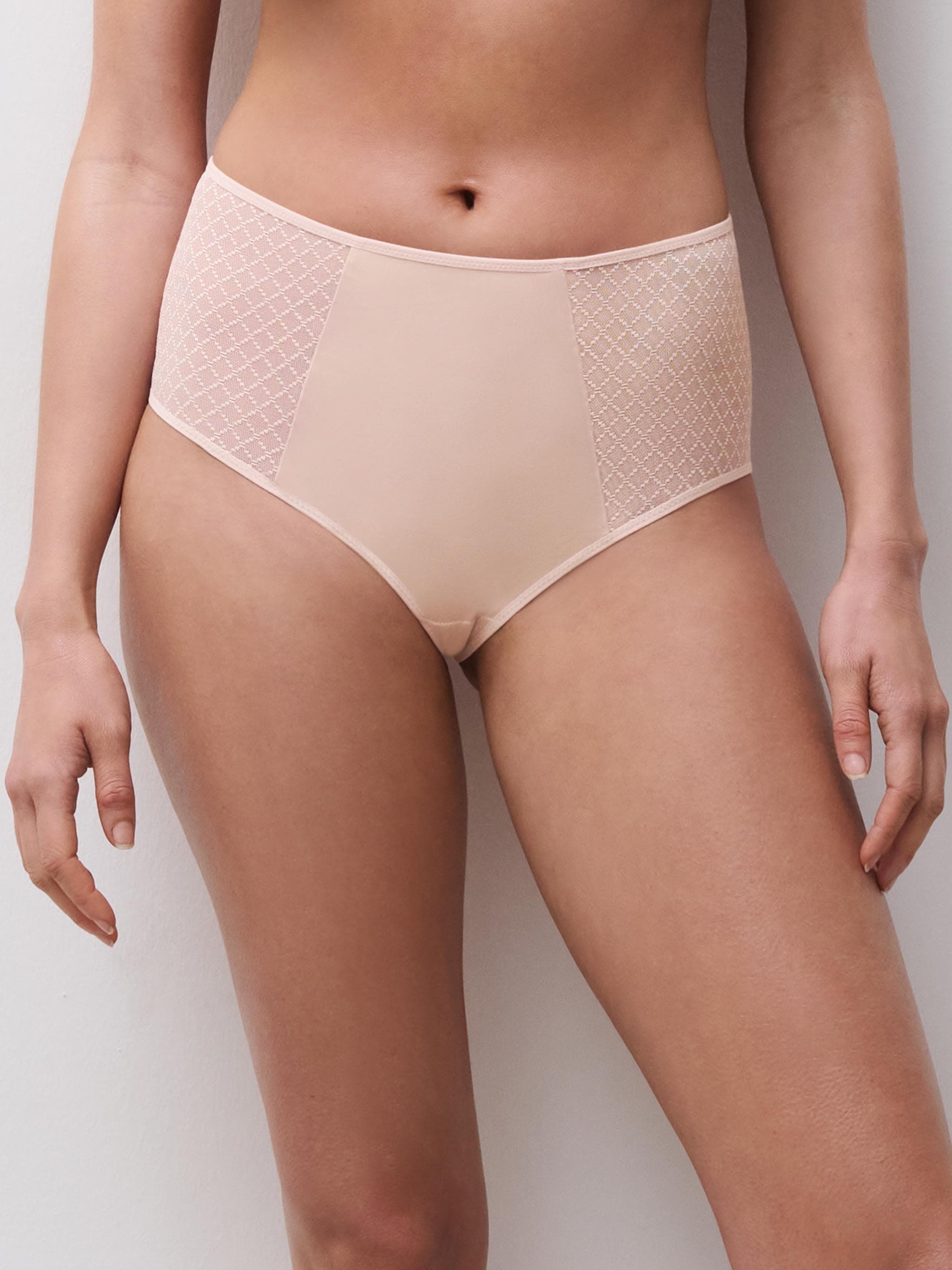 Culotte taille haute - Rose dragée