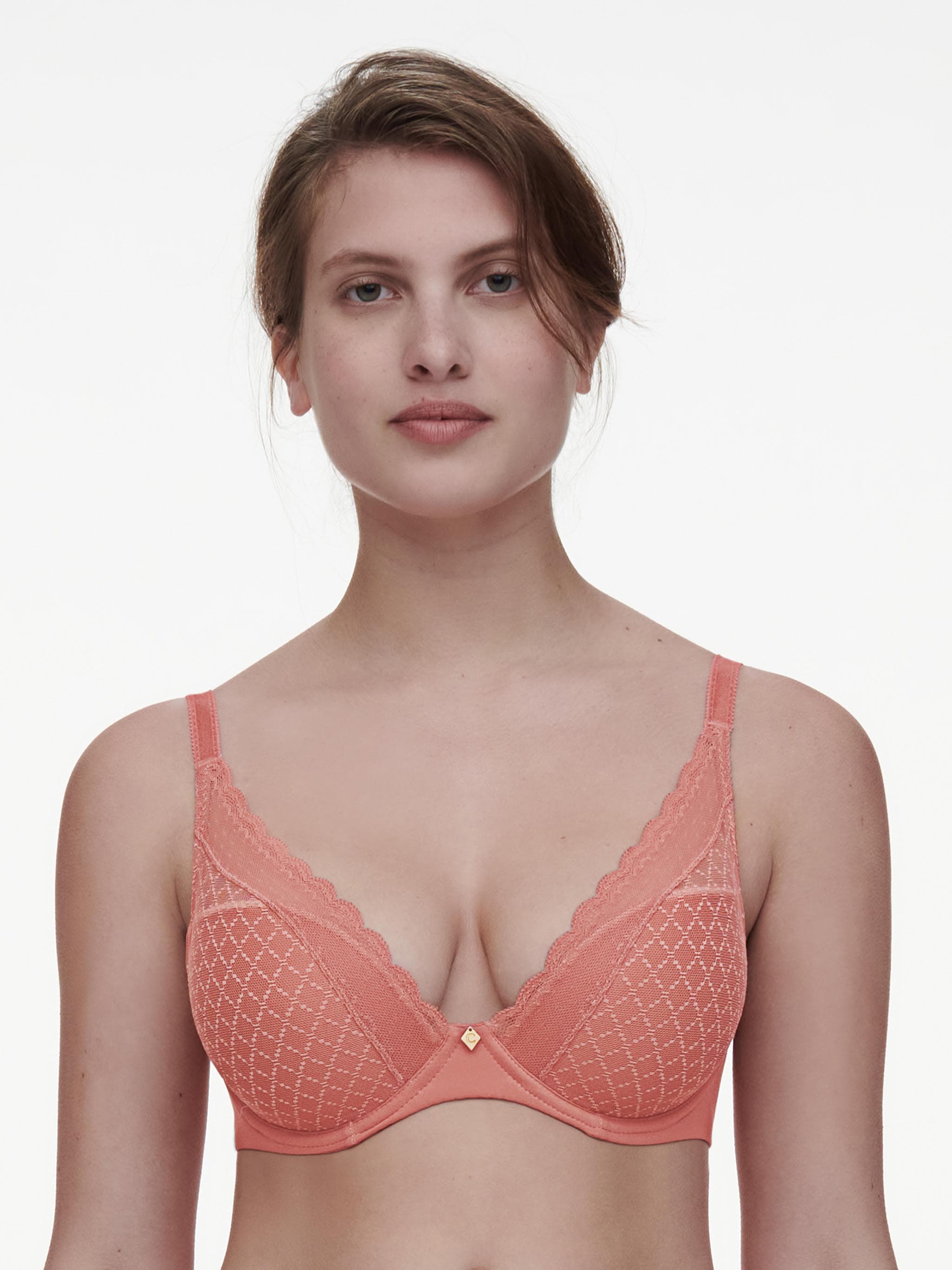 Soutien-gorge coques plongeant - Rose Canyon