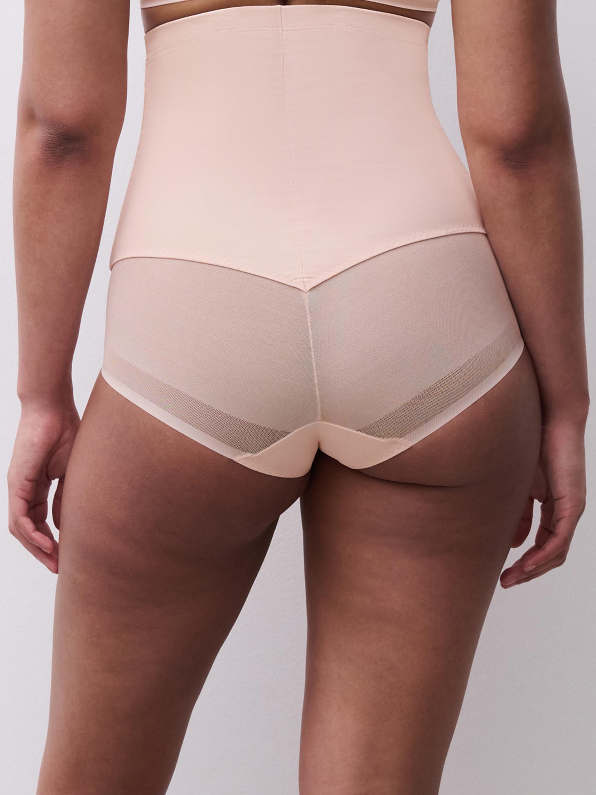 Culotte gainante taille très haute - Beige doré