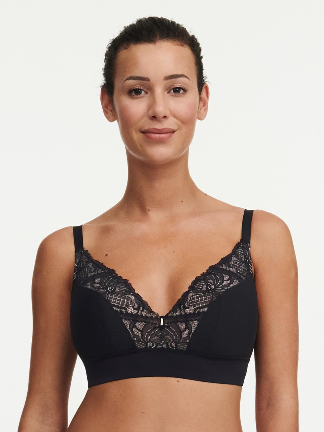 Soutien-gorge sans armature maintien mousse - Noir