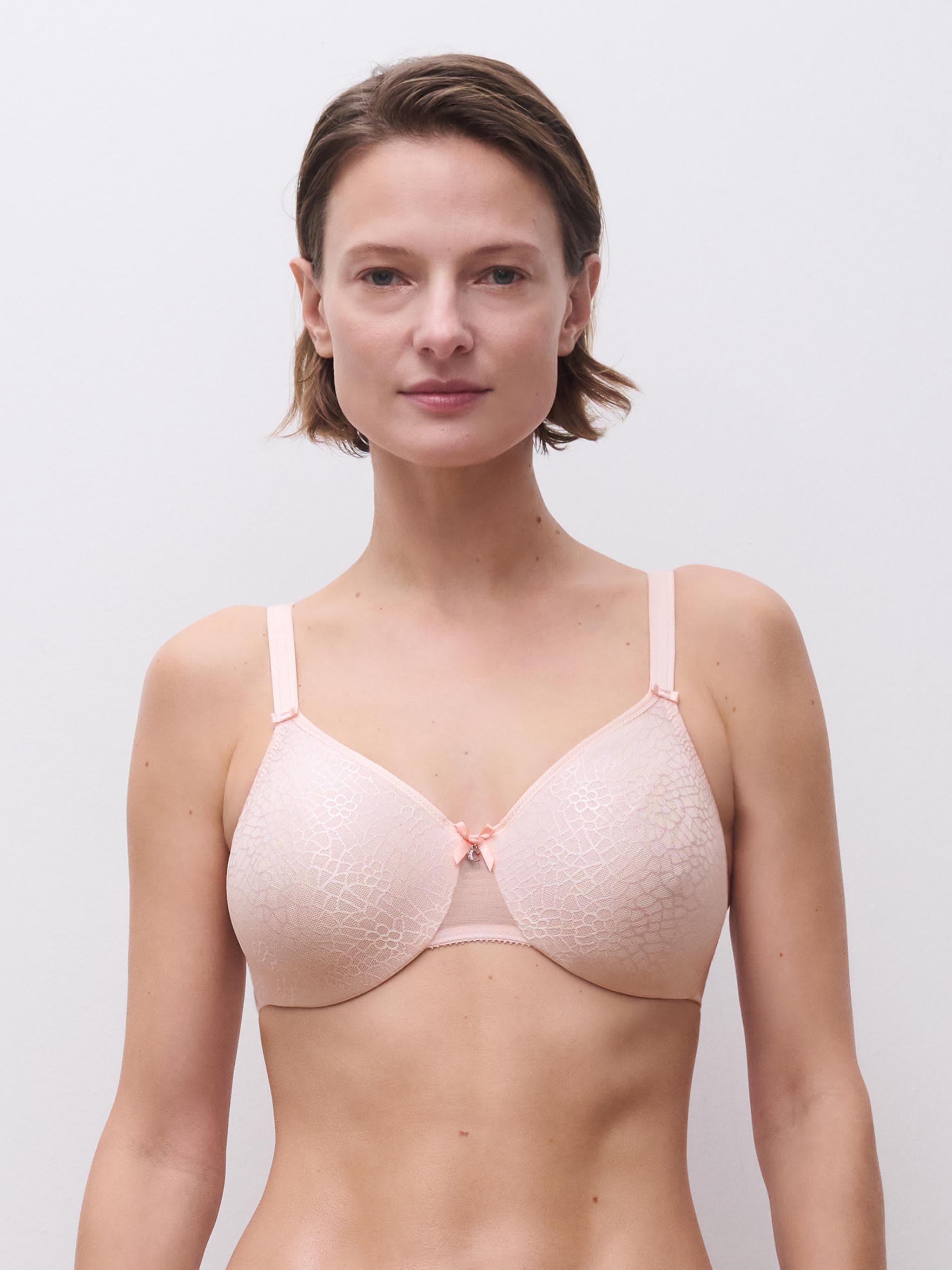 Soutien-gorge moulé emboîtant - Rose dragée