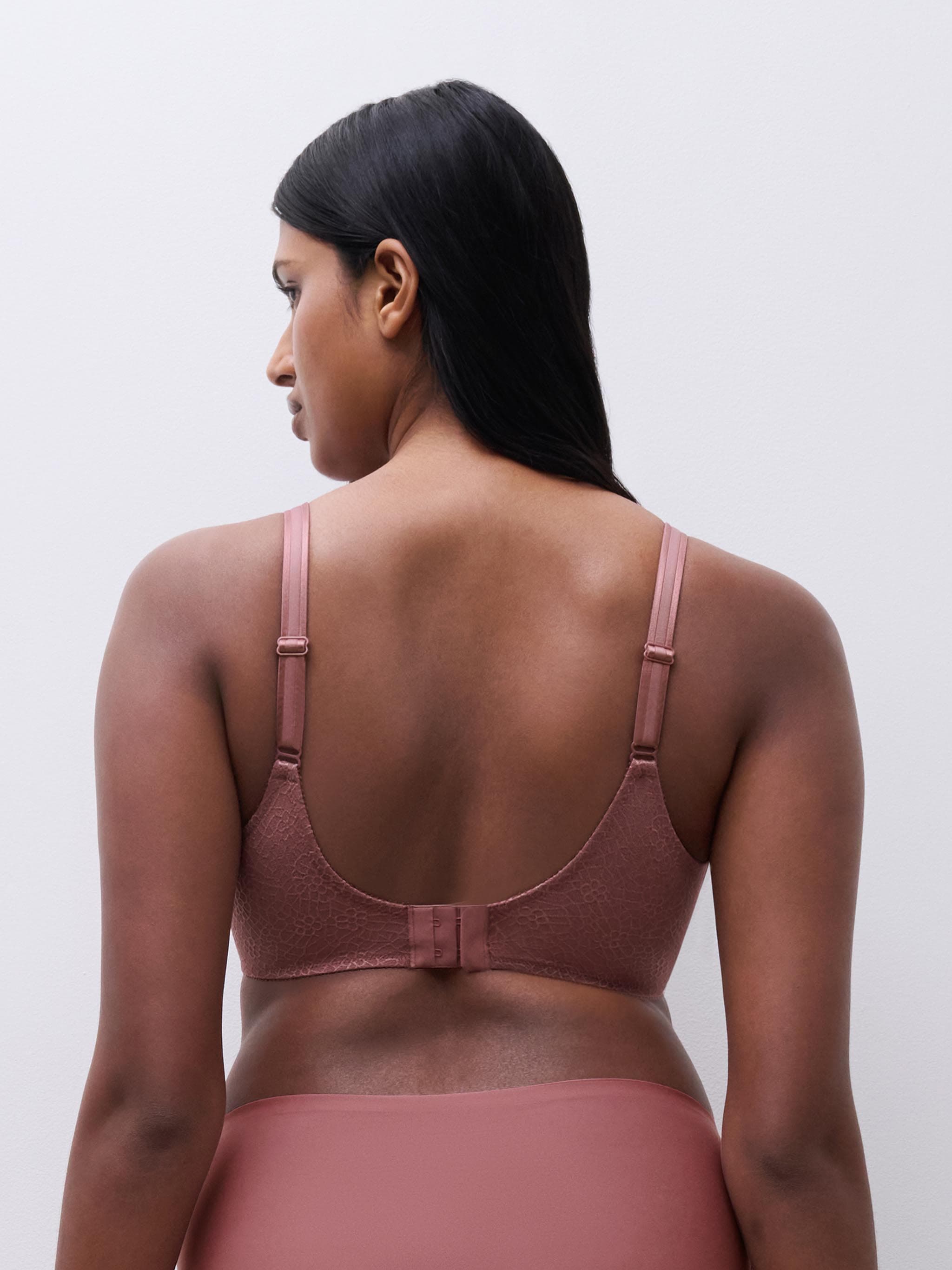 Soutien-gorge moulé emboîtant - Rose des bois