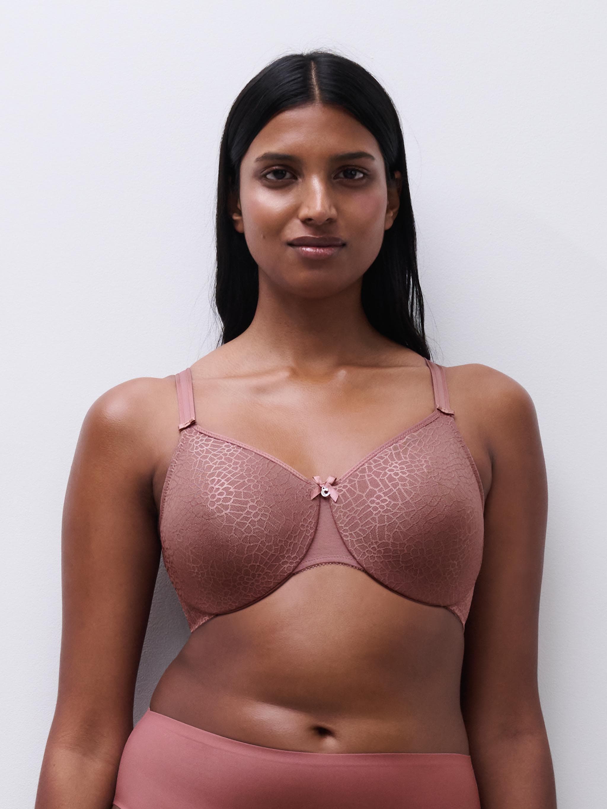 Soutien-gorge moulé emboîtant - Rose des bois