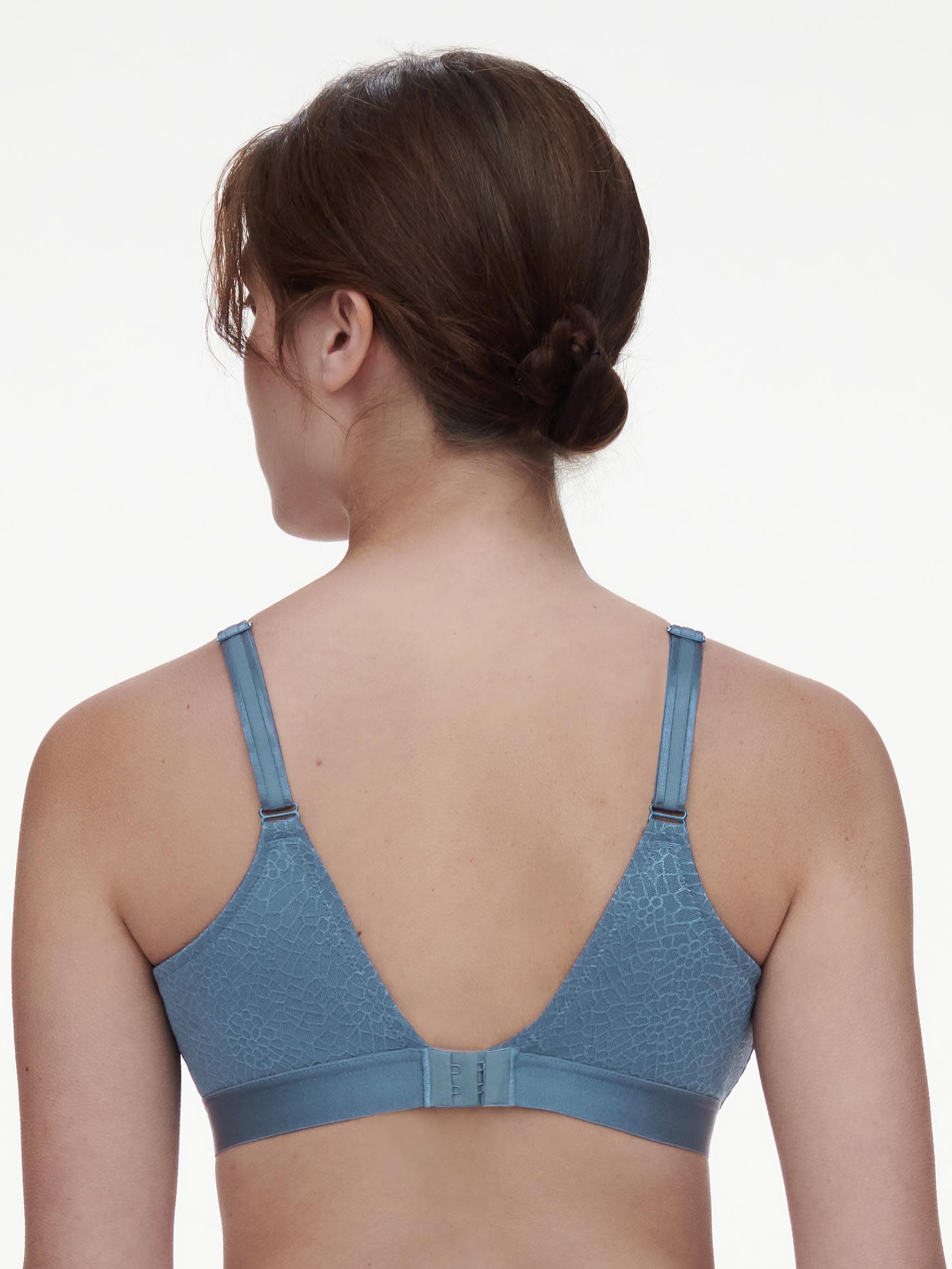 Soutien-gorge sans armature maintien - Bleu jeans