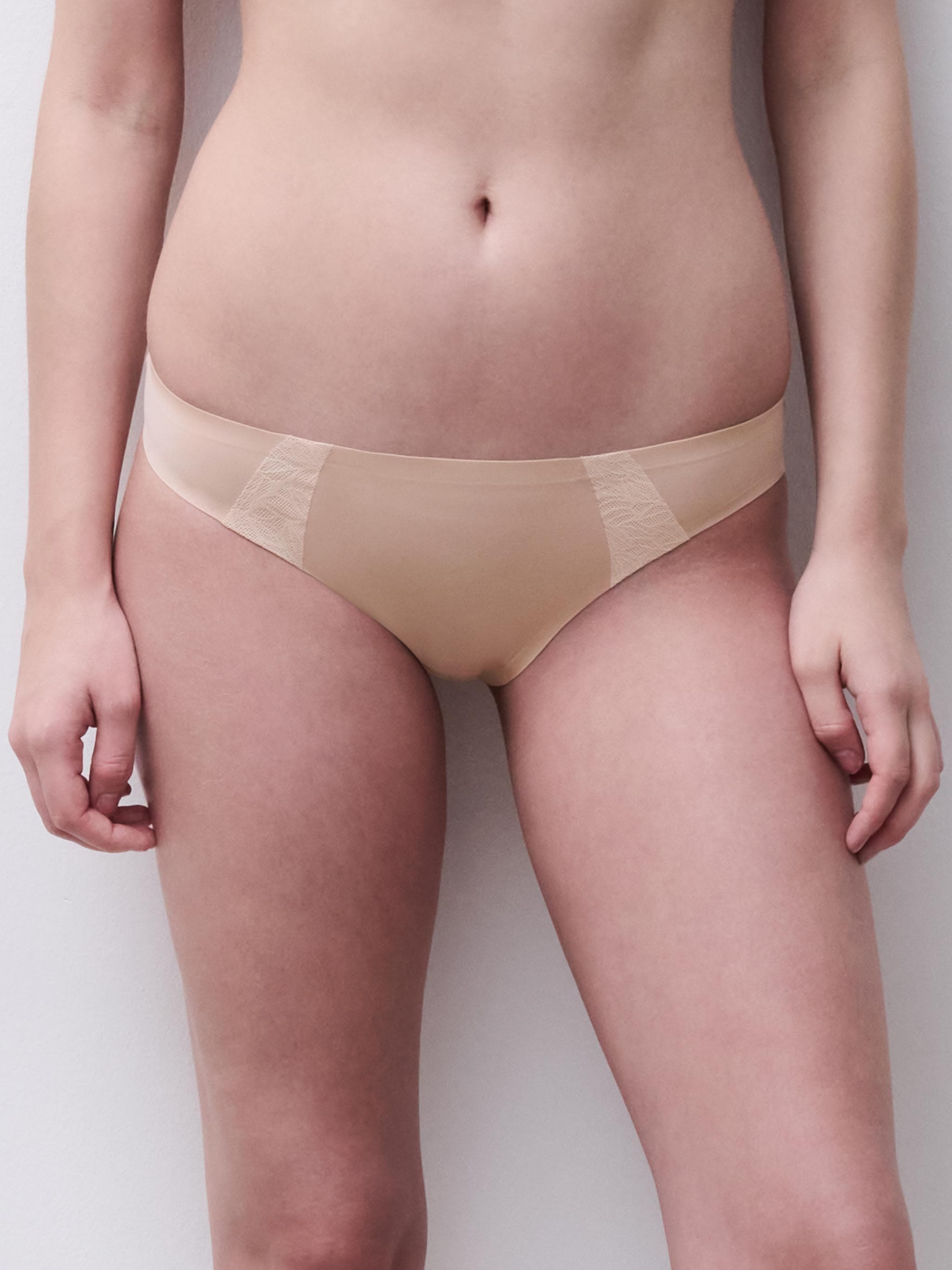 Culotte taille haute maintien - Beige doré