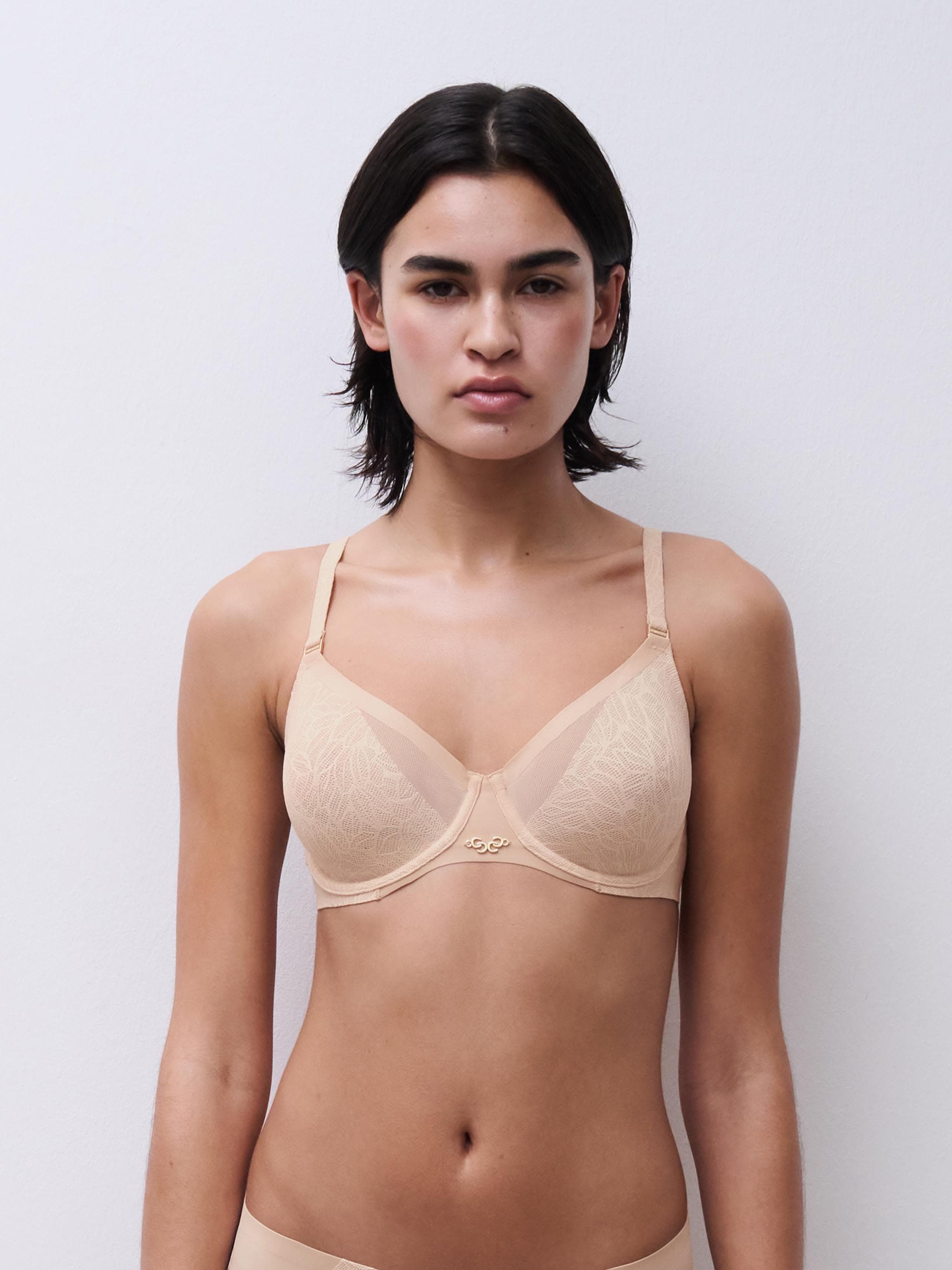 Soutien-gorge moulé emboîtant - Beige doré