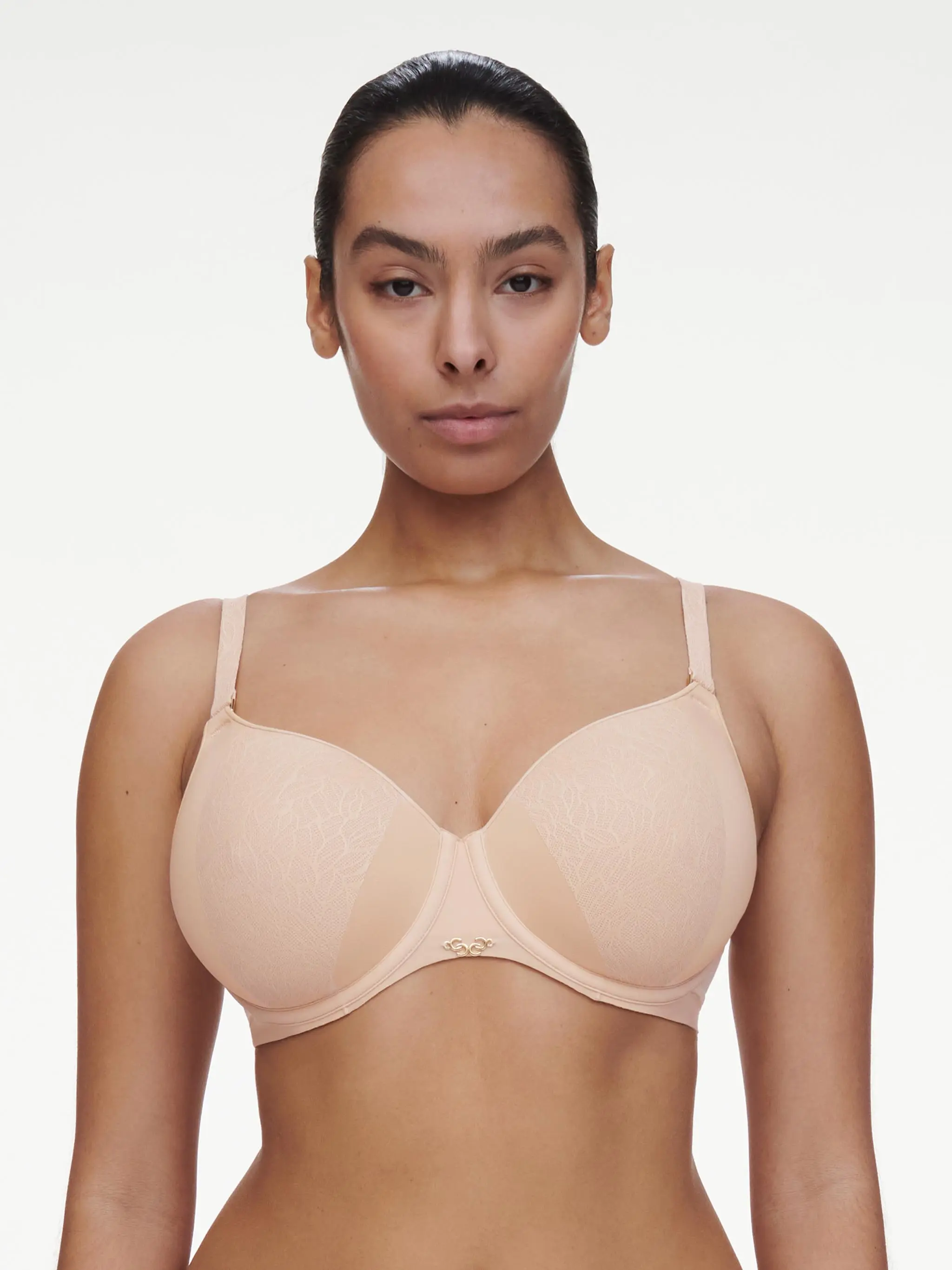 Soutien-gorge spacer moulé emboîtant - Beige doré
