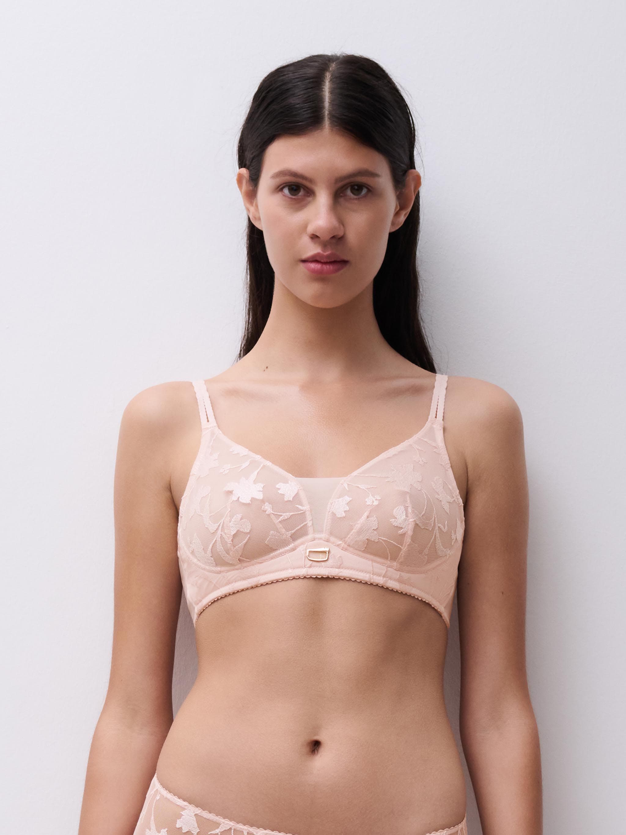 Soutien-gorge sans armature - Rose taffetas