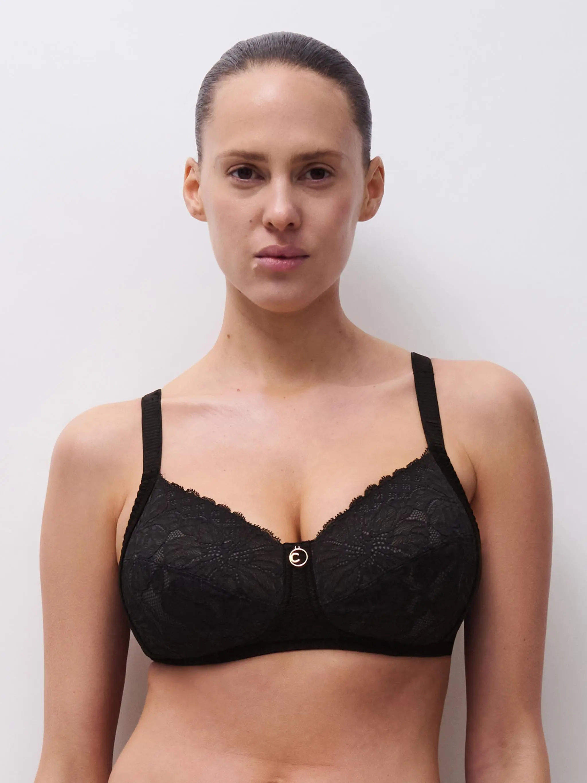 Soutien-gorge sans armature maintien - Noir
