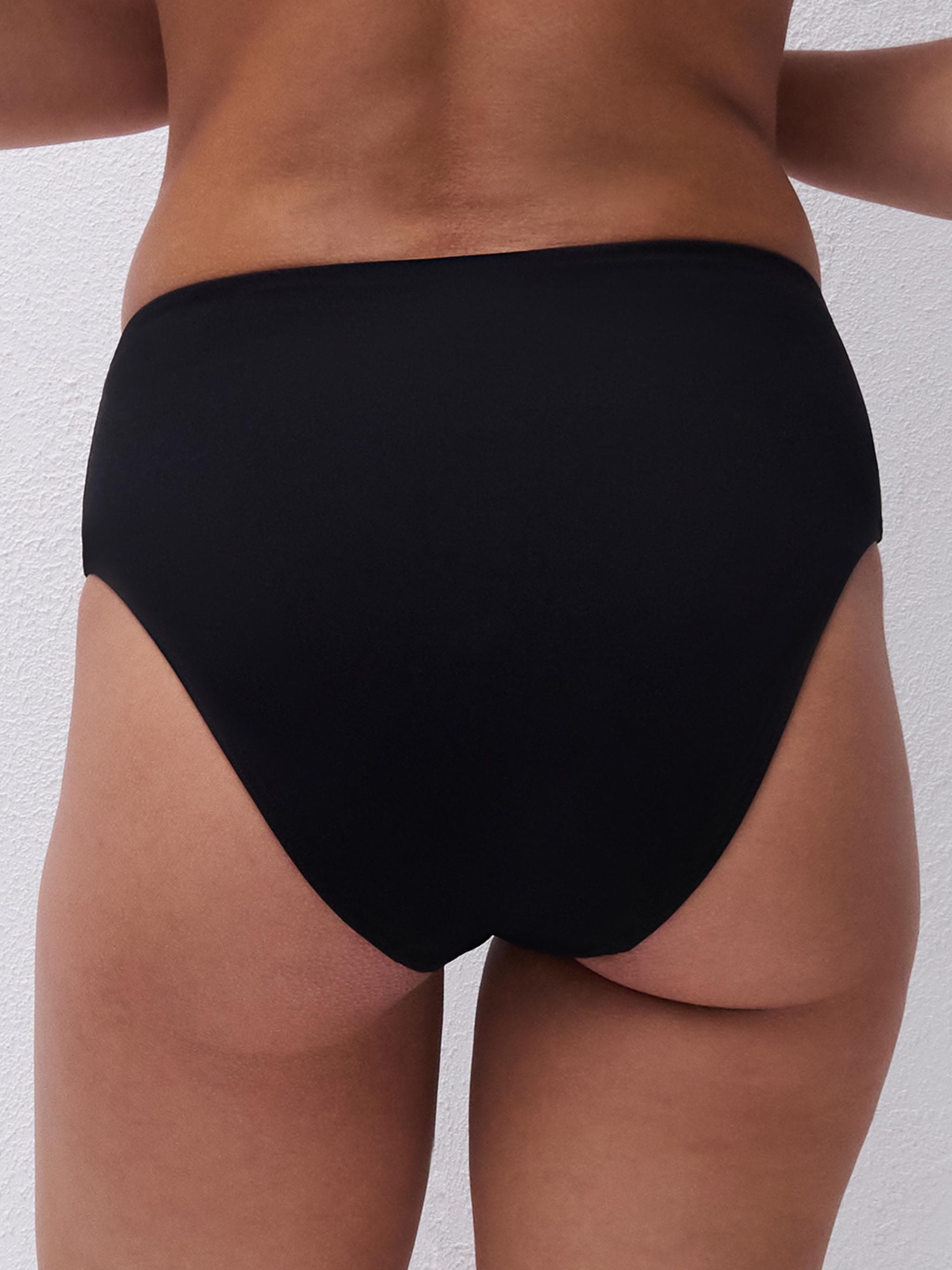 Culotte taille haute - Noir