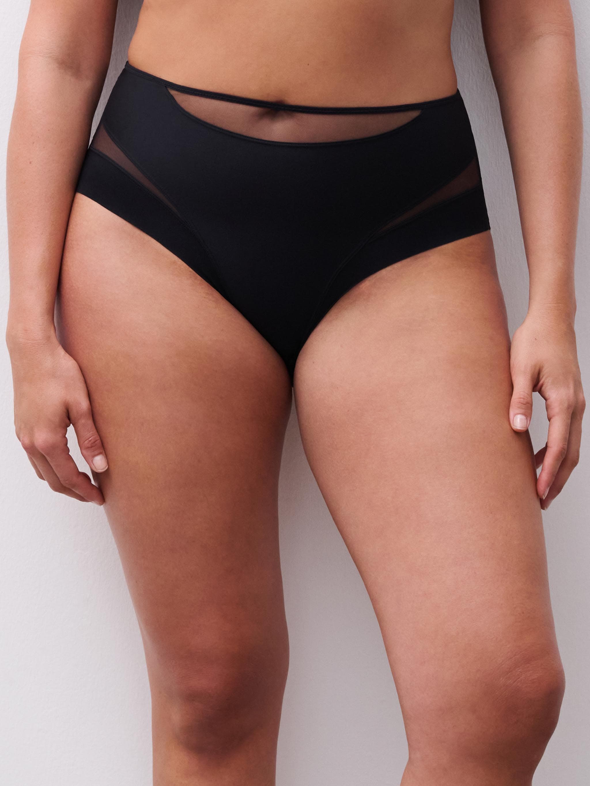 Culotte taille haute - Noir