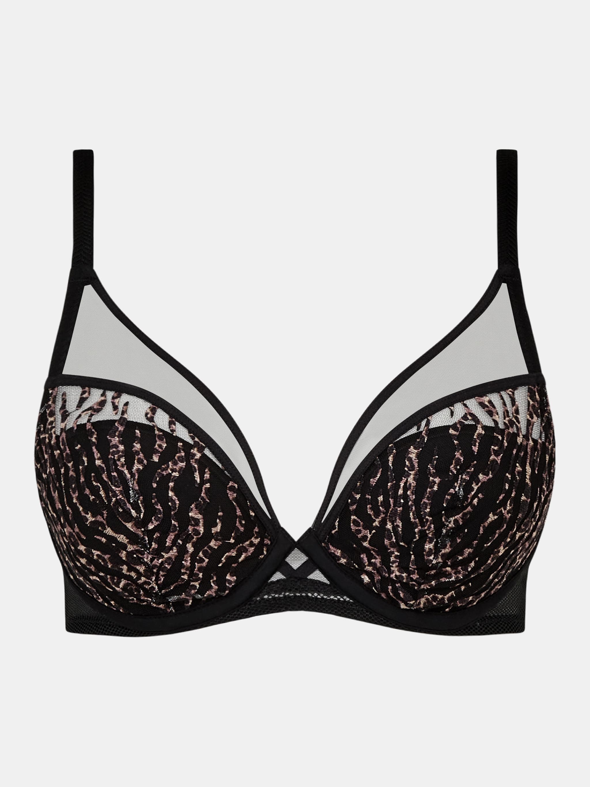 Soutien-gorge coques plongeant