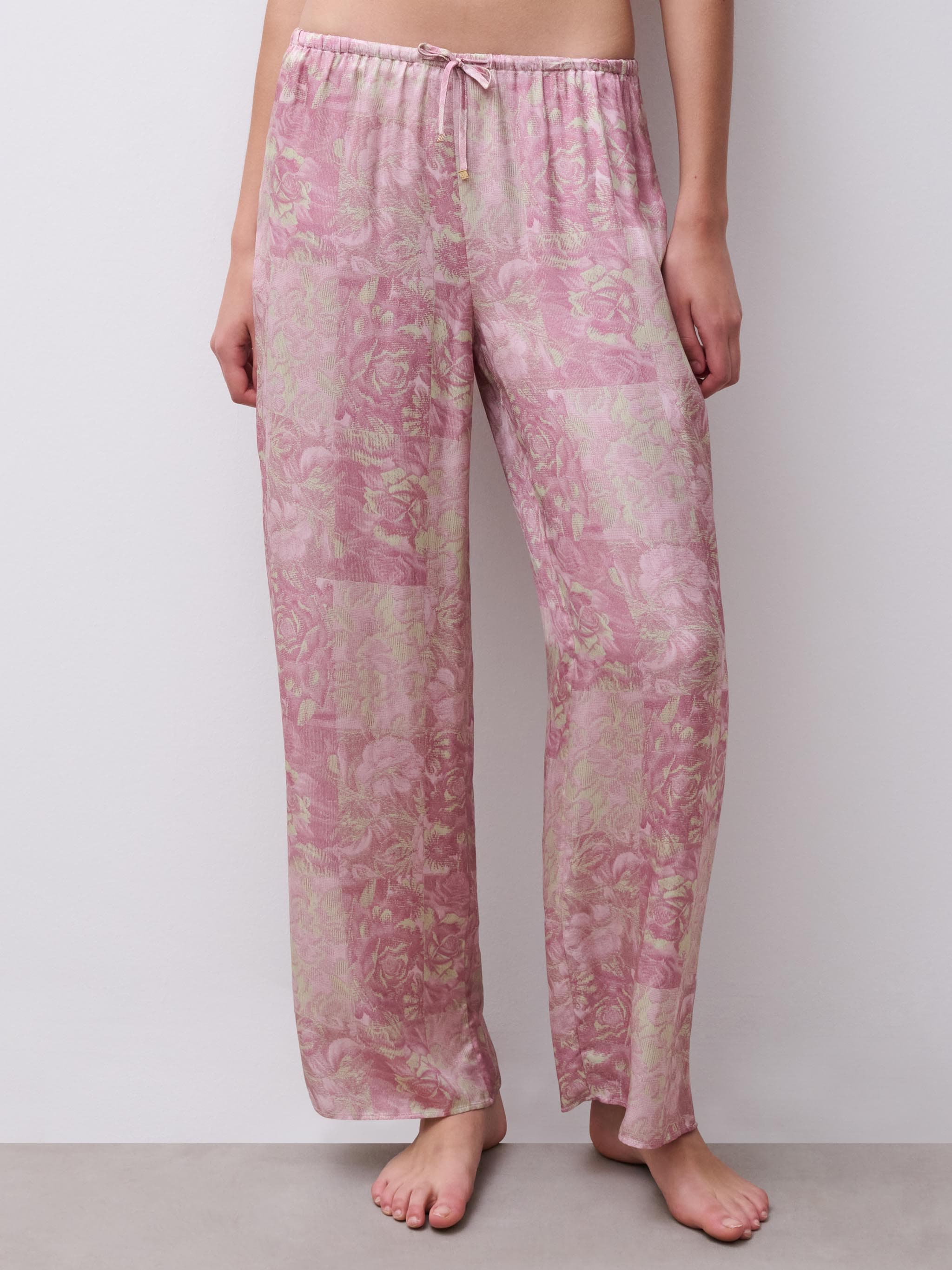 Pantalon - Imprimé tapisserie