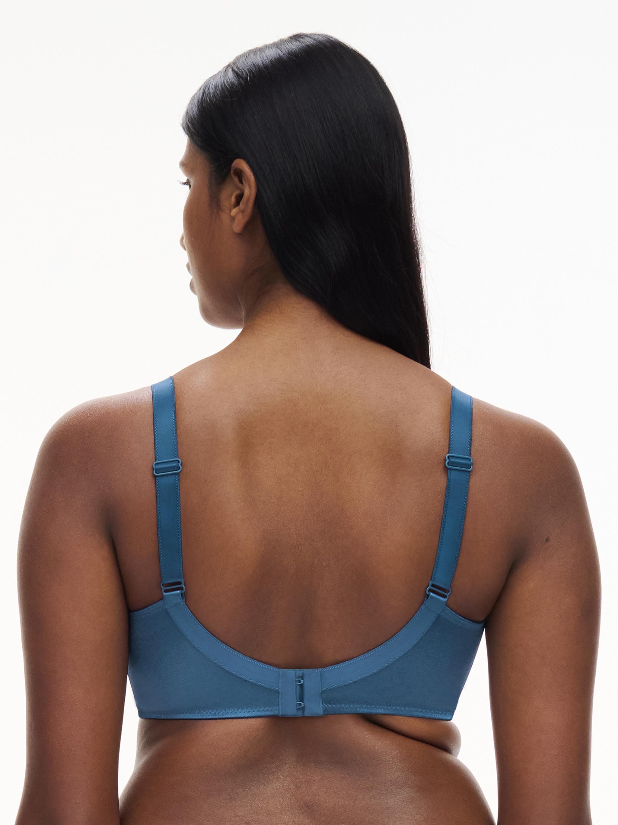 Soutien-gorge moulé emboîtant - Bleu jeans