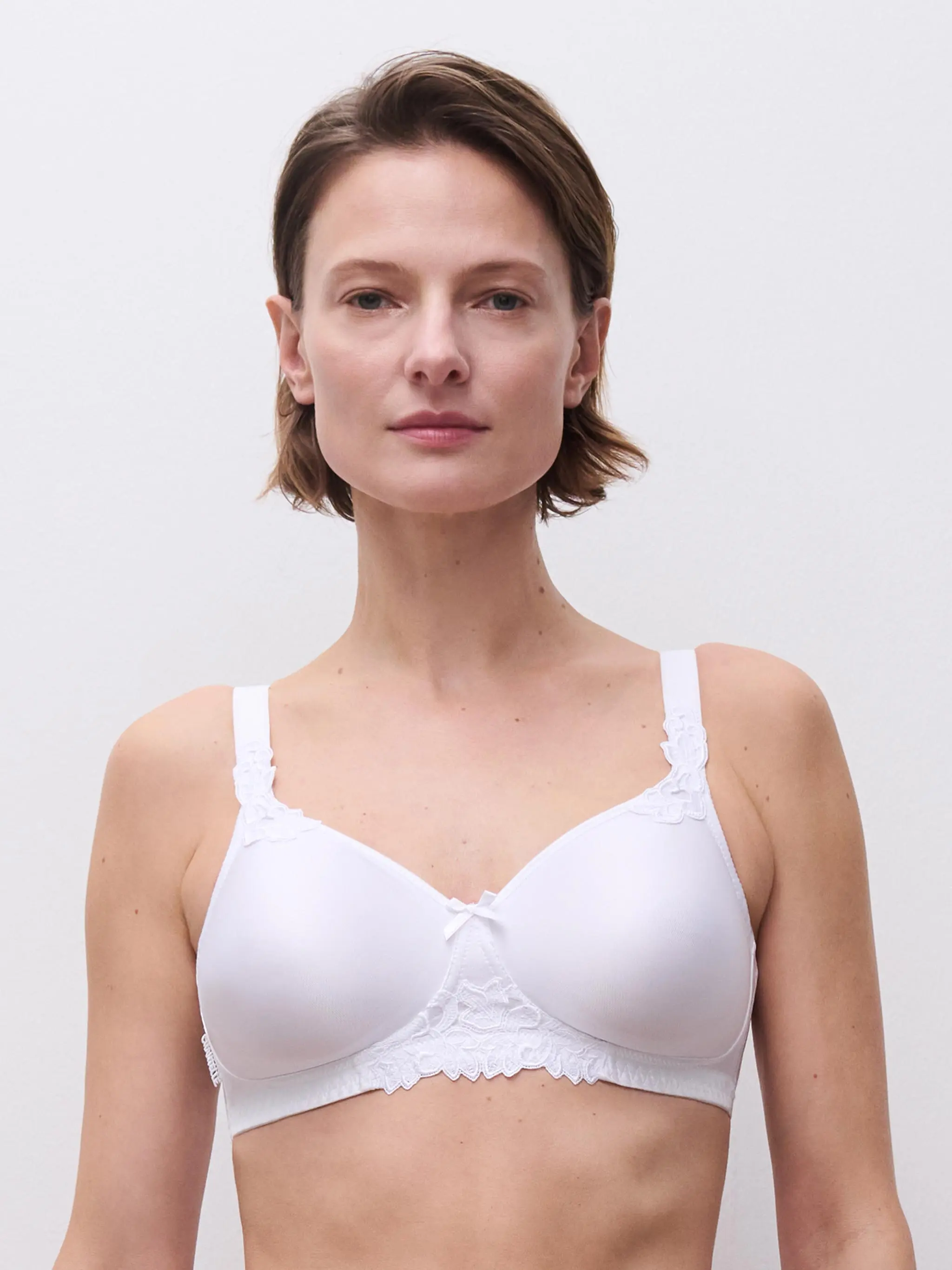 Soutien-gorge sans armature maintien - Blanc