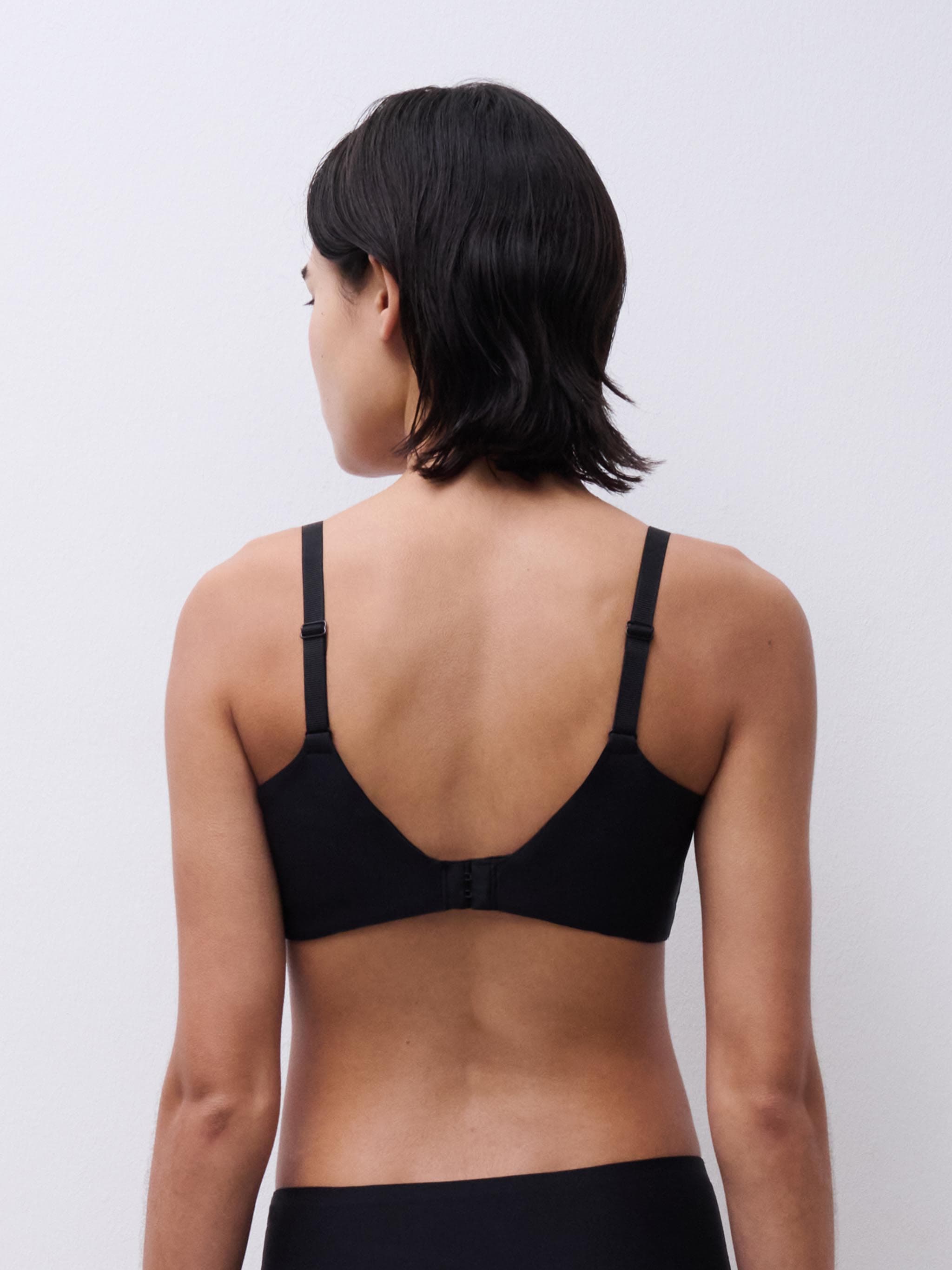 Soutien-gorge sans armature maintien - Noir