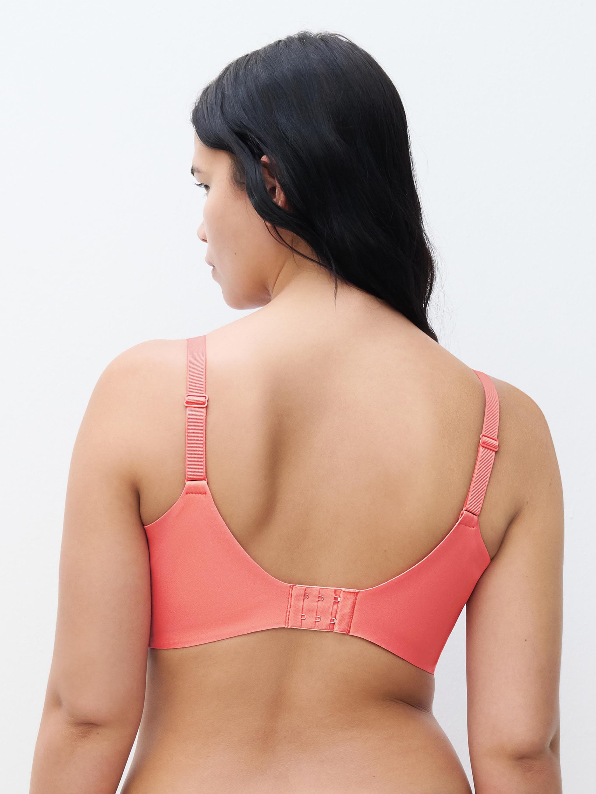 Soutien-gorge sans armature maintien - Corail