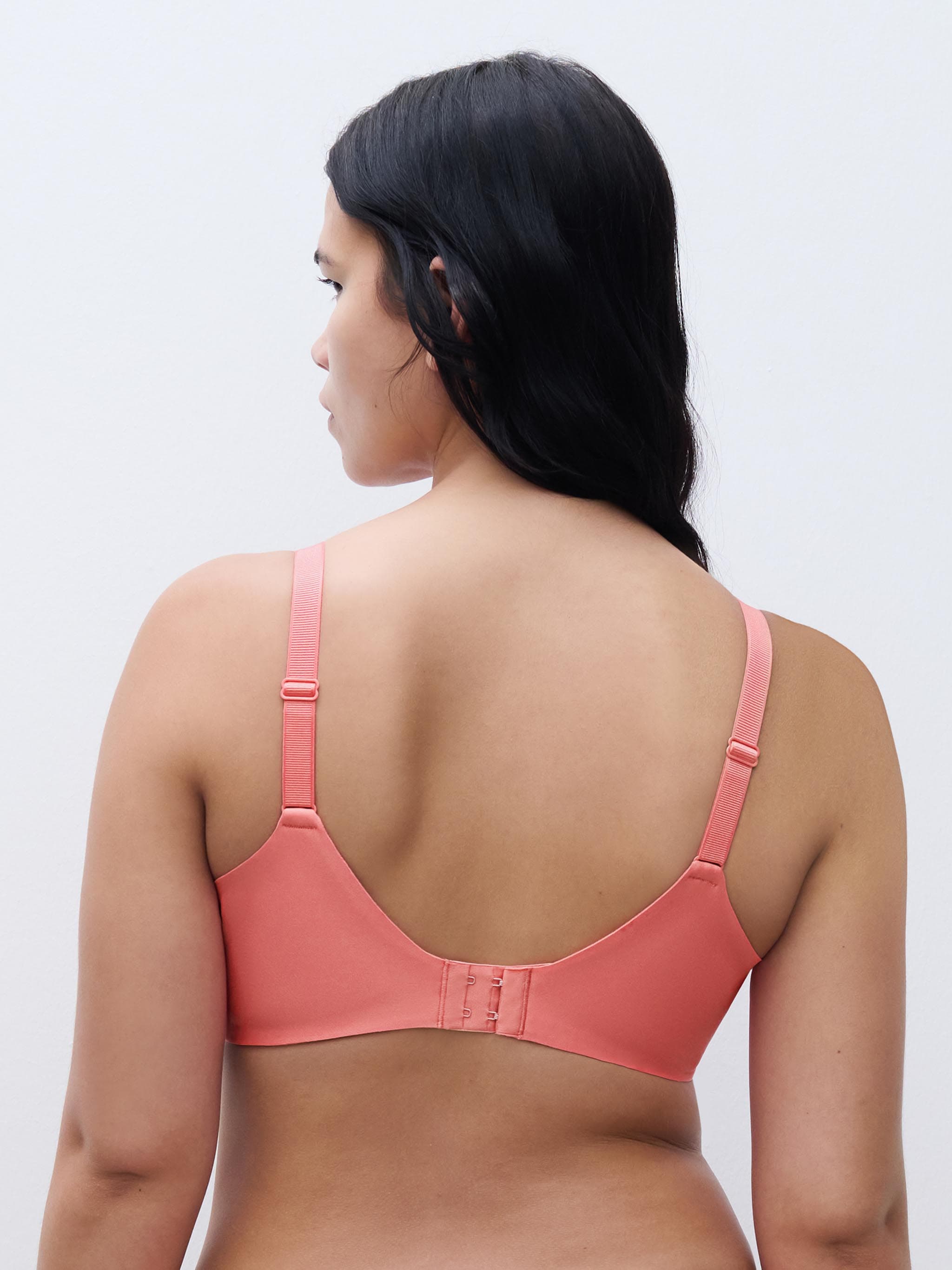 Soutien-gorge mémoire de forme emboîtant - Corail