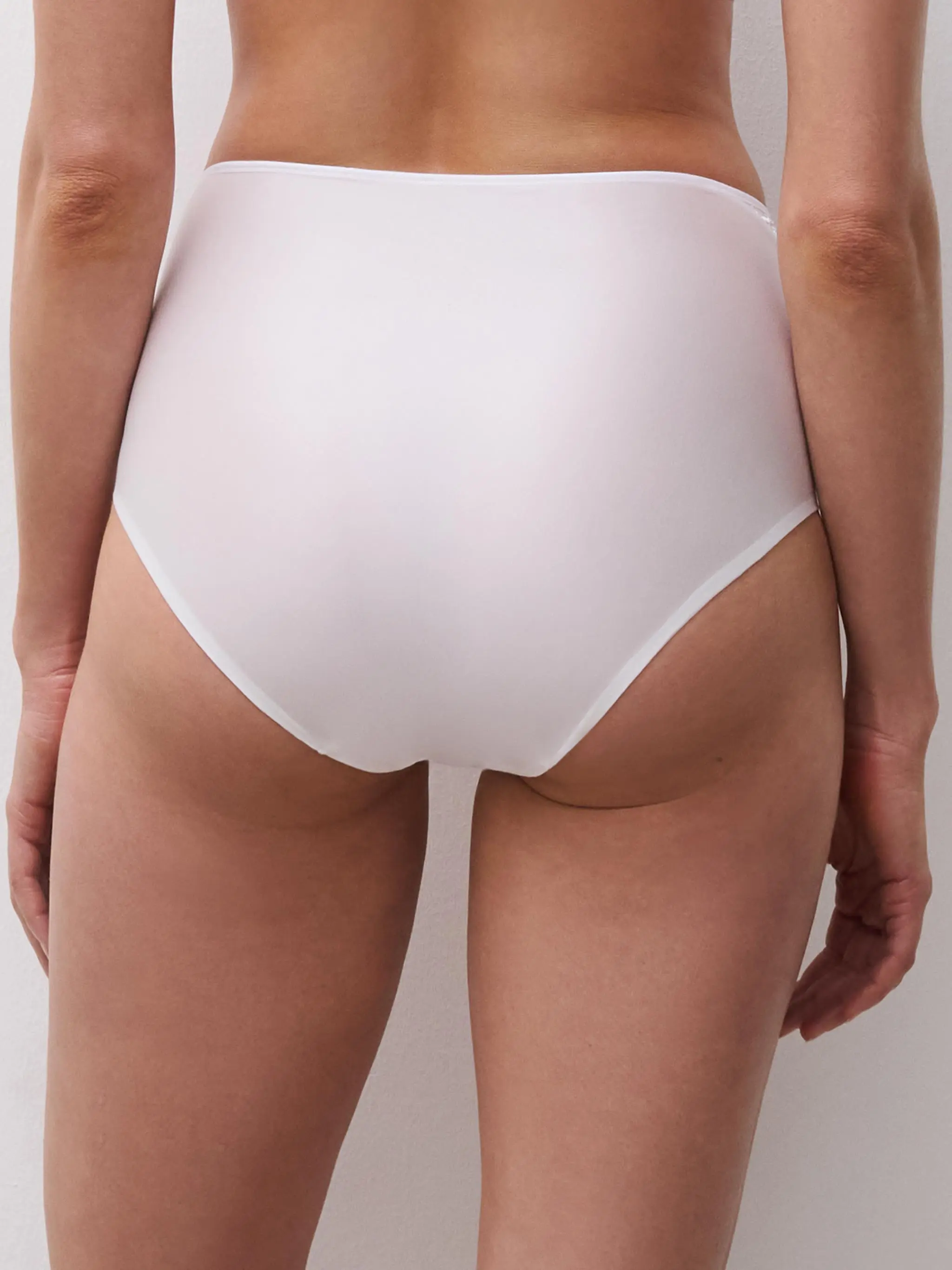 Culotte taille haute - Blanc