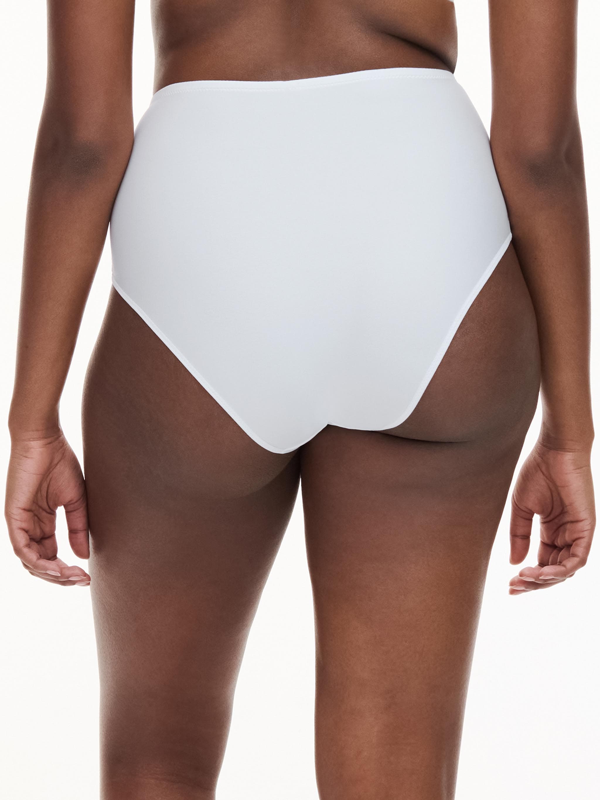 Culotte taille haute - Blanc