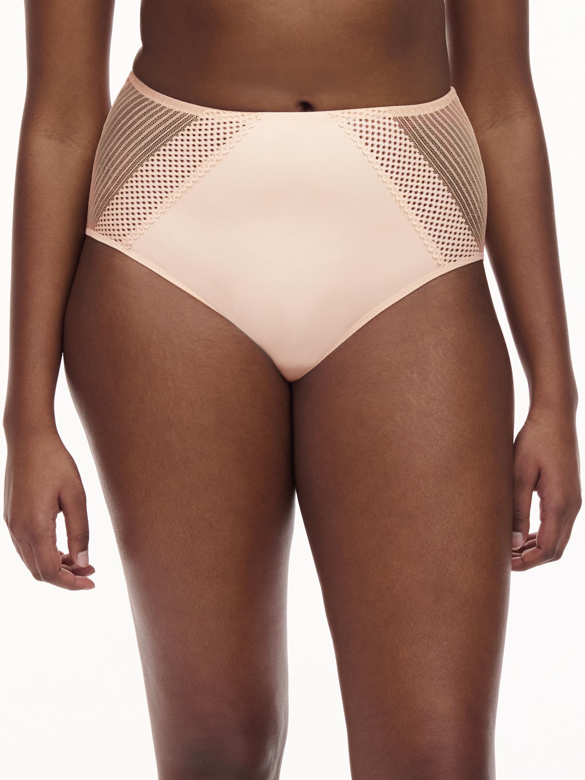 Culotte taille haute - Beige doré