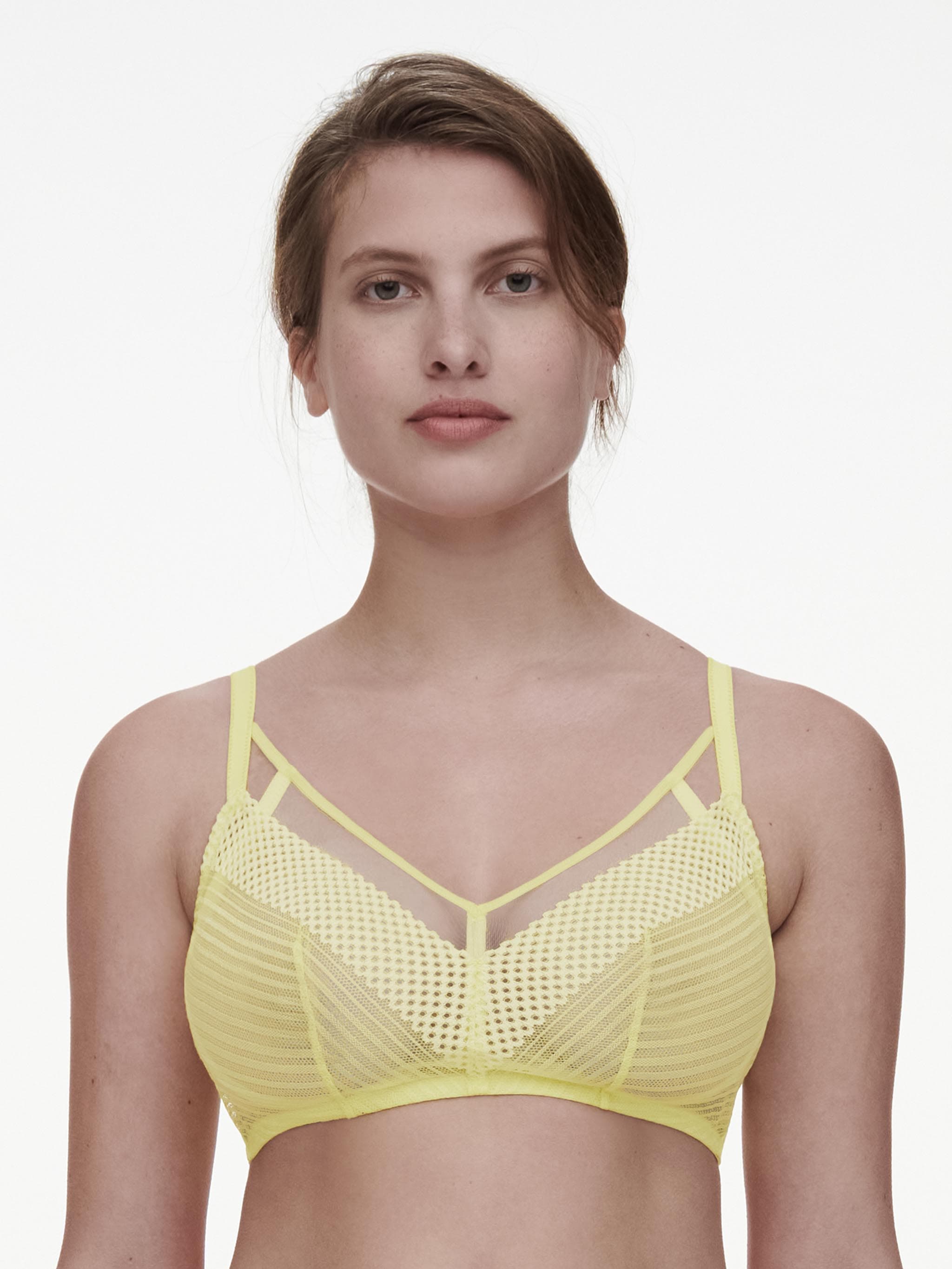 Soutien-gorge sans armature maintien - Jaune citrus