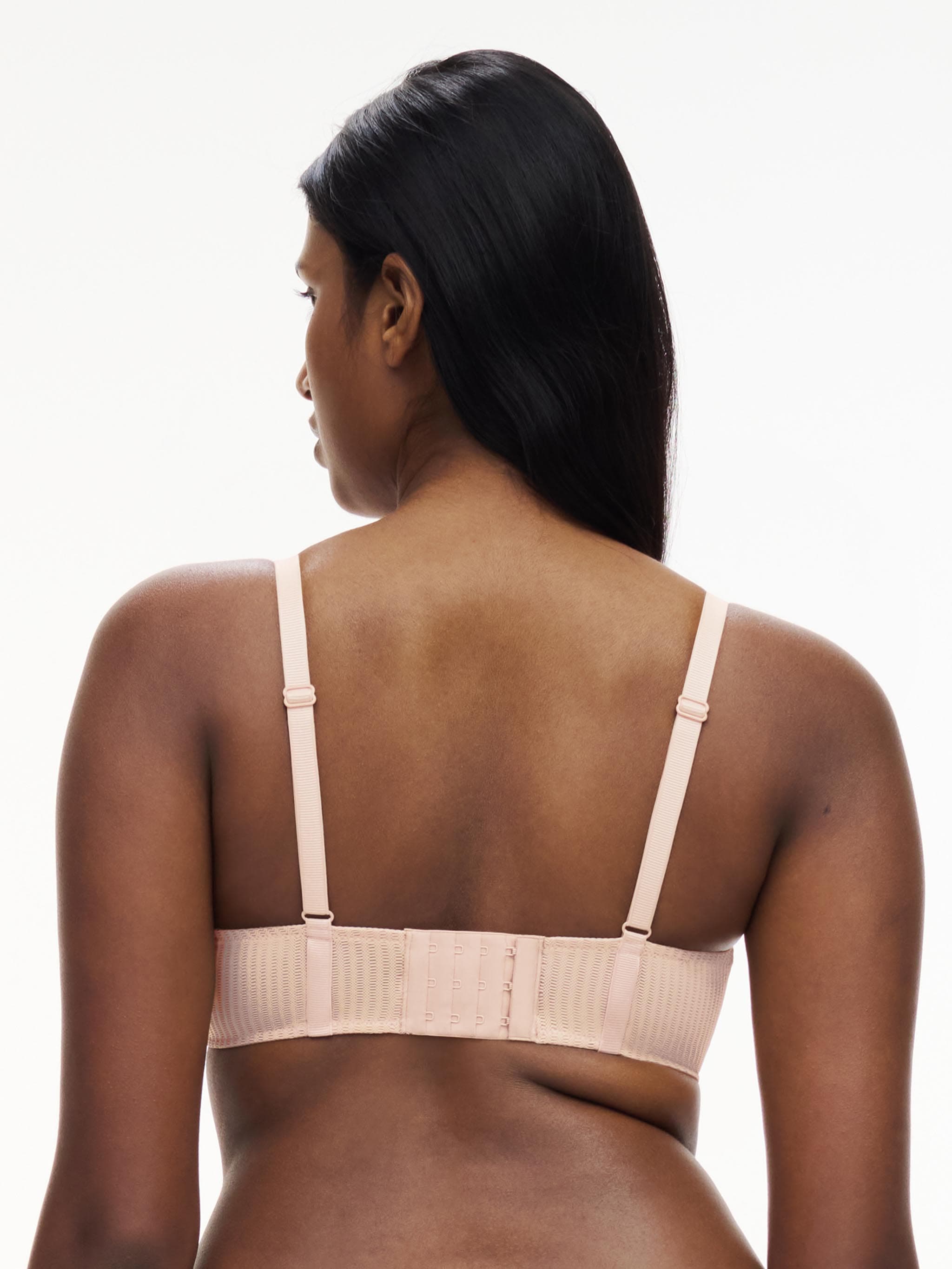 Soutien-gorge corbeille - Beige / Noir