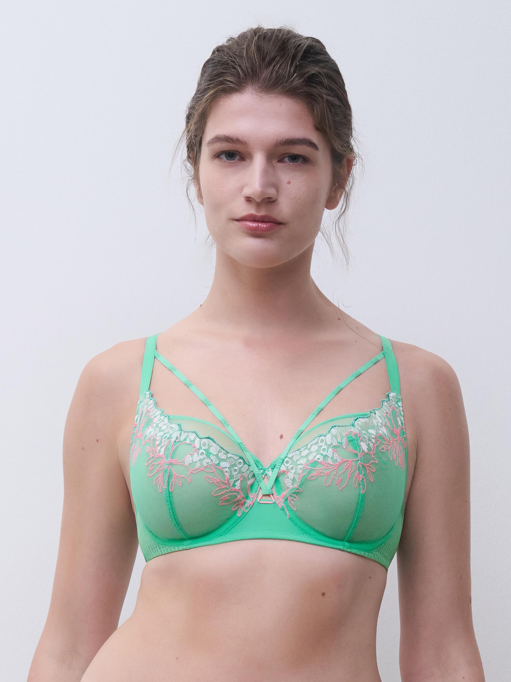 Soutien-gorge emboîtant - Aqua Fluo