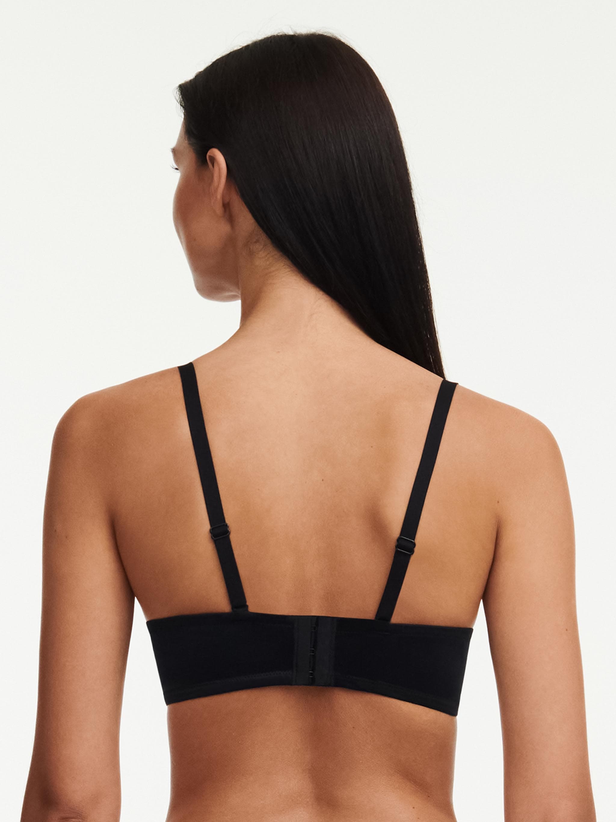 Soutien-gorge corbeille mémoire de forme - Noir / Beige doré