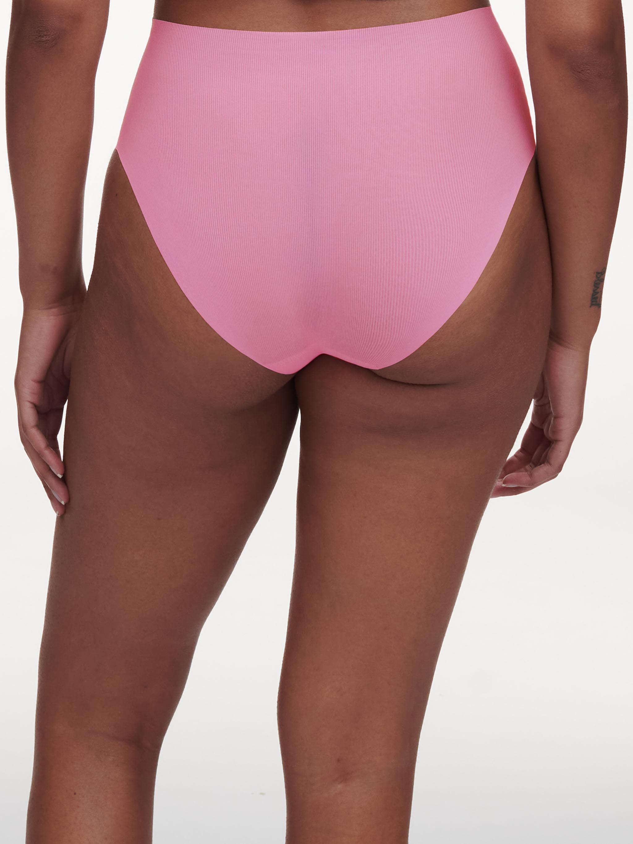 Culotte taille haute - Rose guimauve