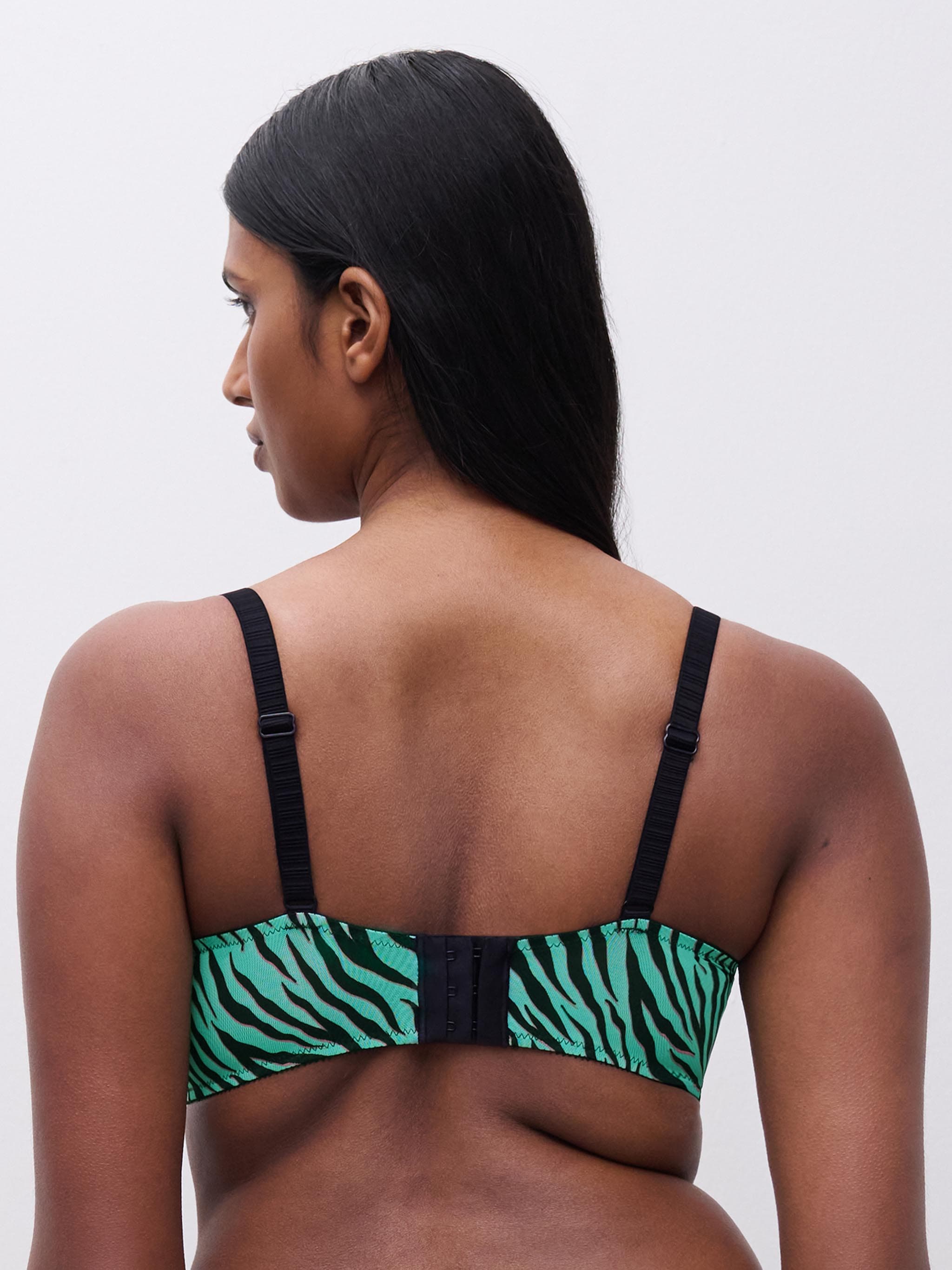 Soutien-gorge emboîtant - Zèbre emeraude