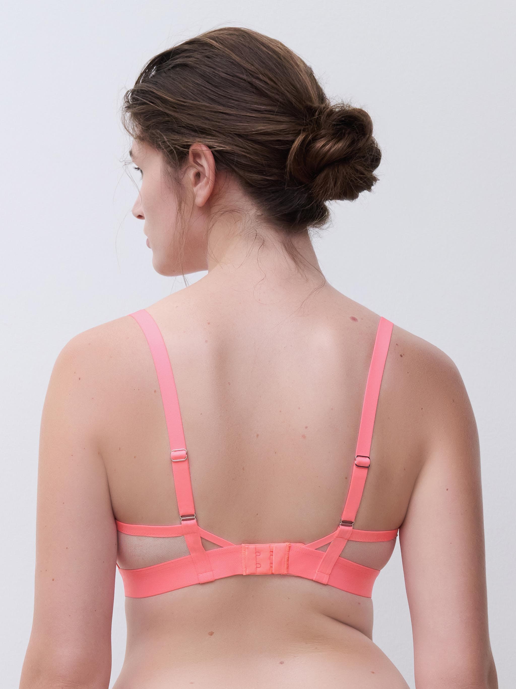 Soutien-gorge sans armature triangle - Rose Miami