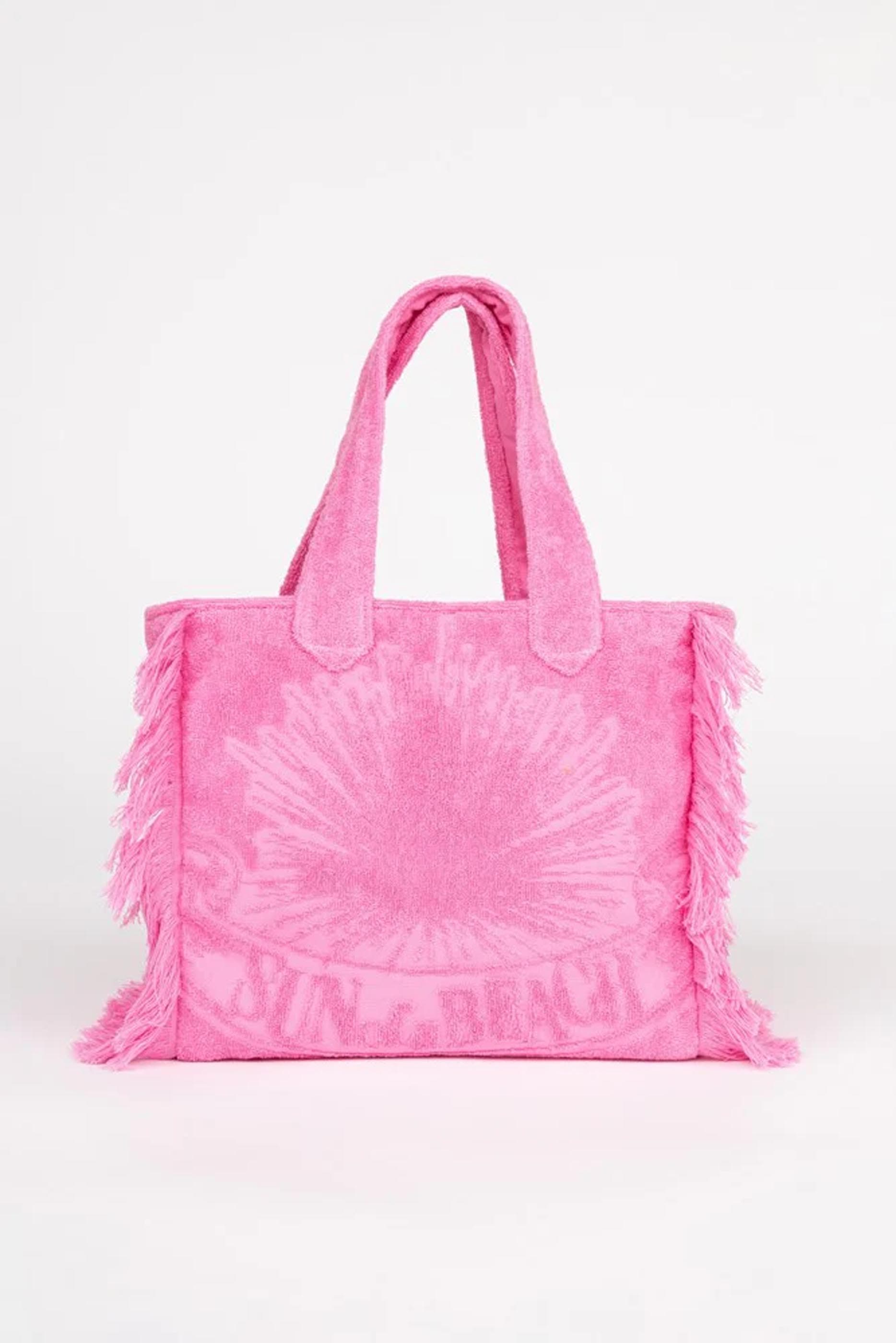 Mini sac fourre-tout en tissu éponge
