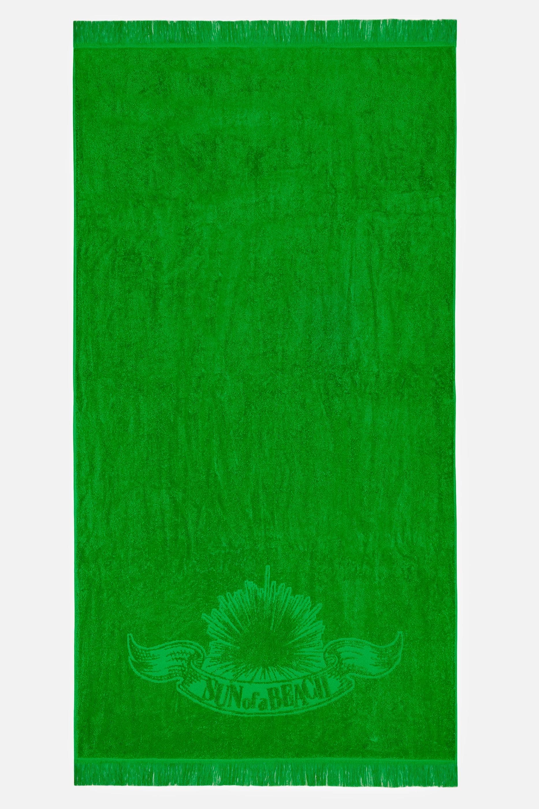 Serviette de plage monochrome - Wasabi