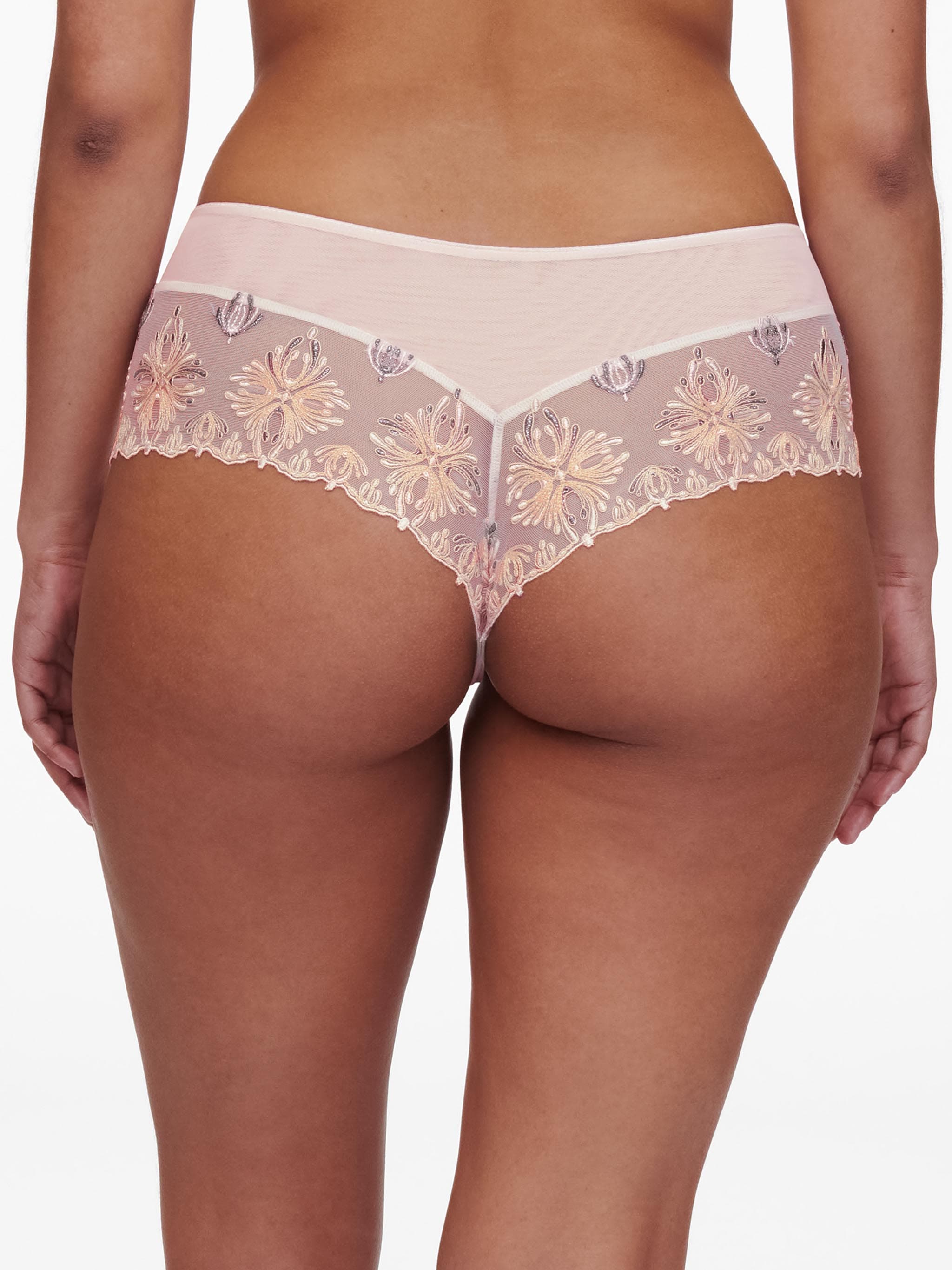 Shorty dégagé - Rose Nymphéa multico