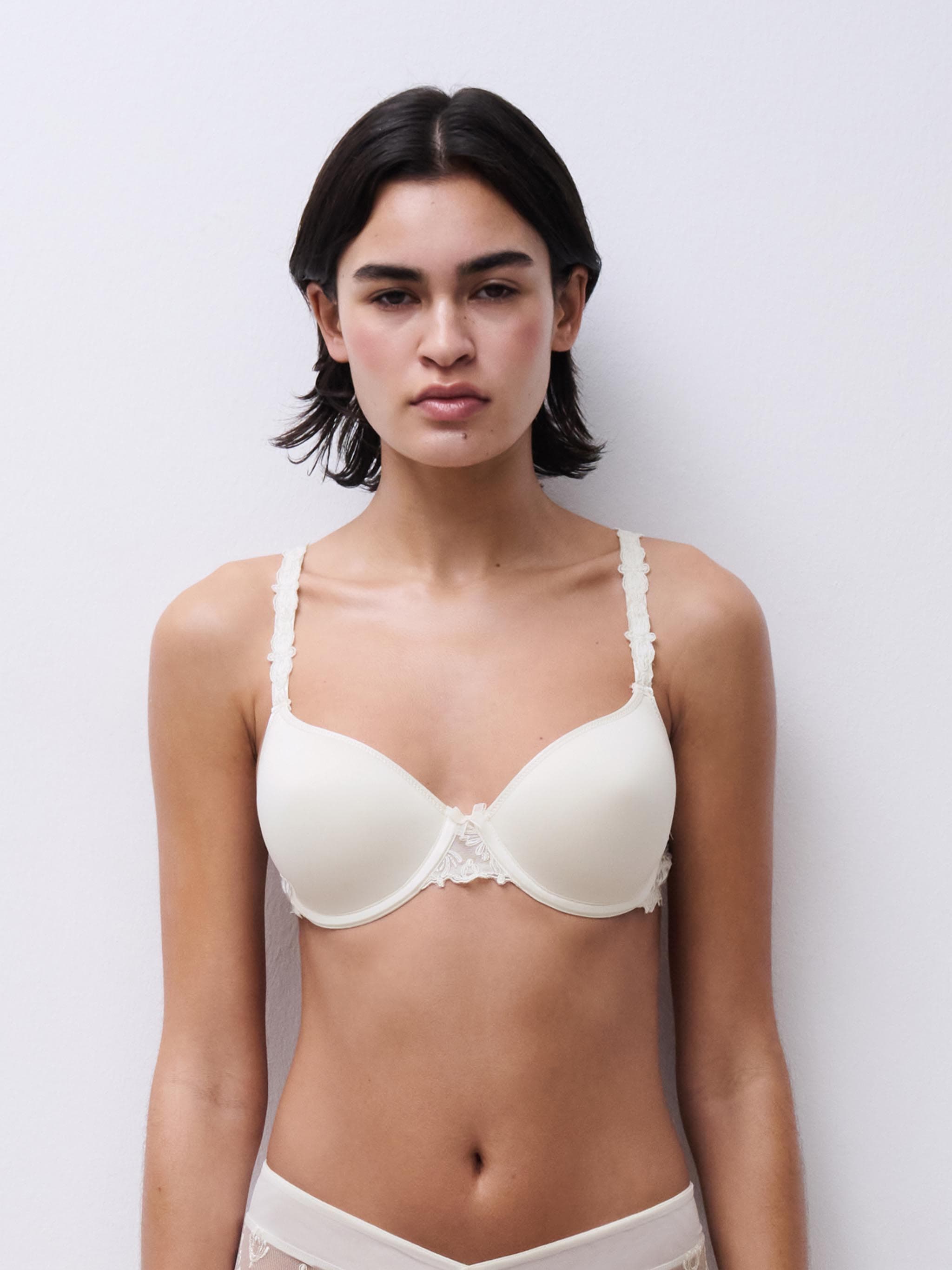 Soutien-gorge mémoire de forme emboîtant - Ivoire