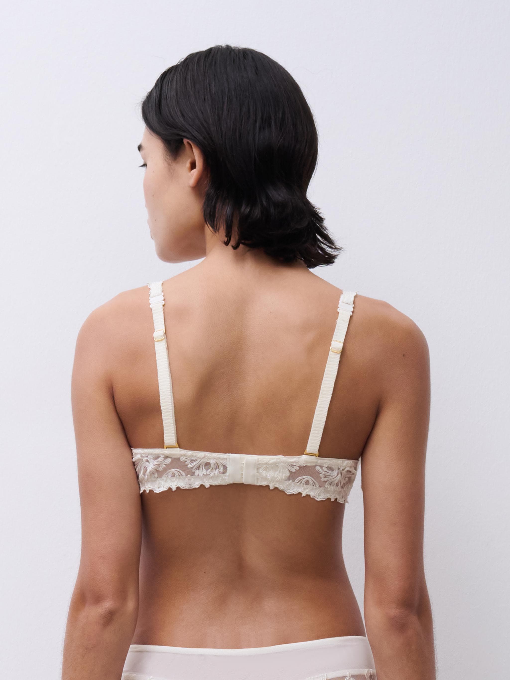 Soutien-gorge mémoire de forme emboîtant - Ivoire