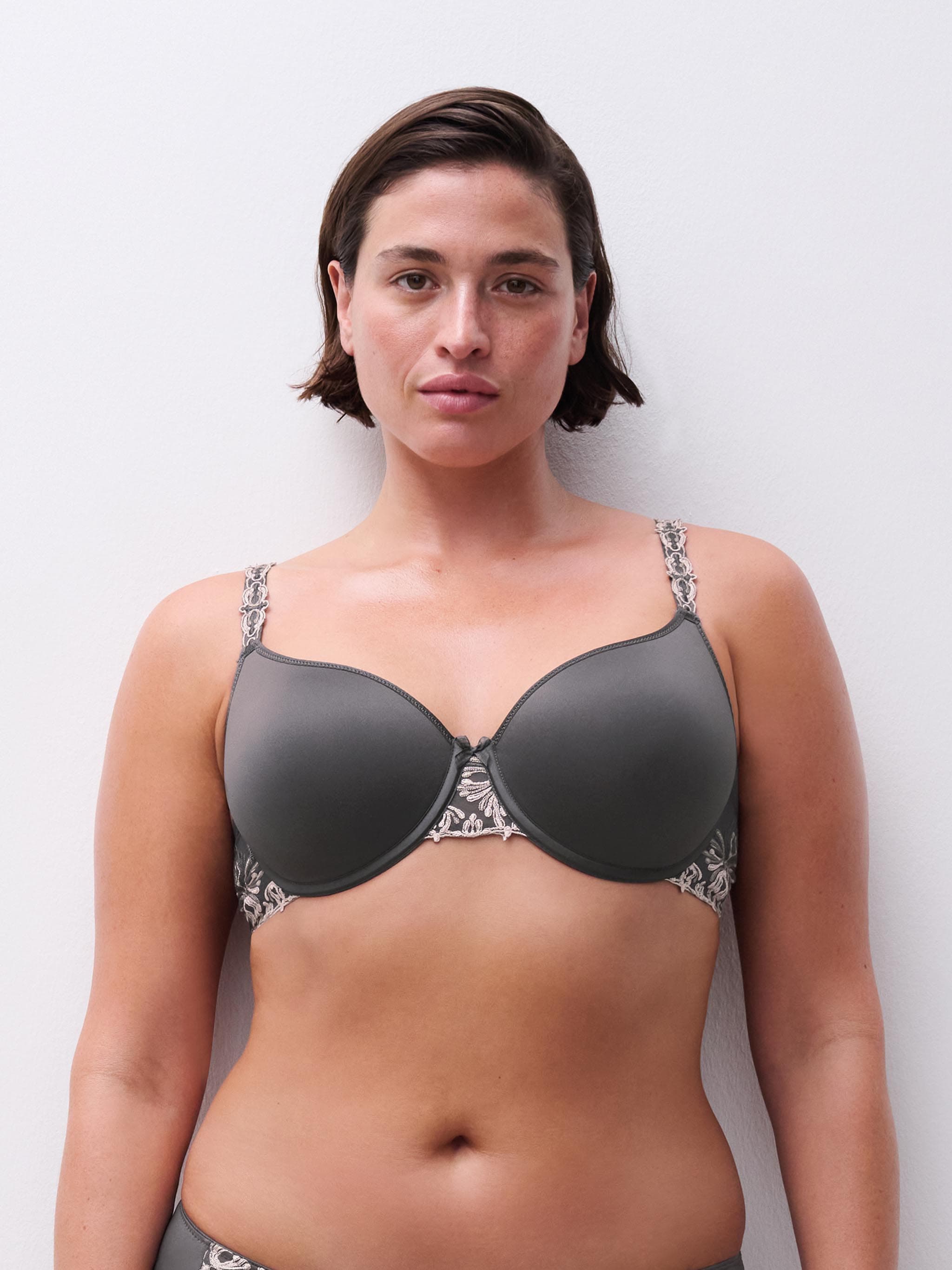 Soutien-gorge mémoire de forme emboîtant - Cendre rosée