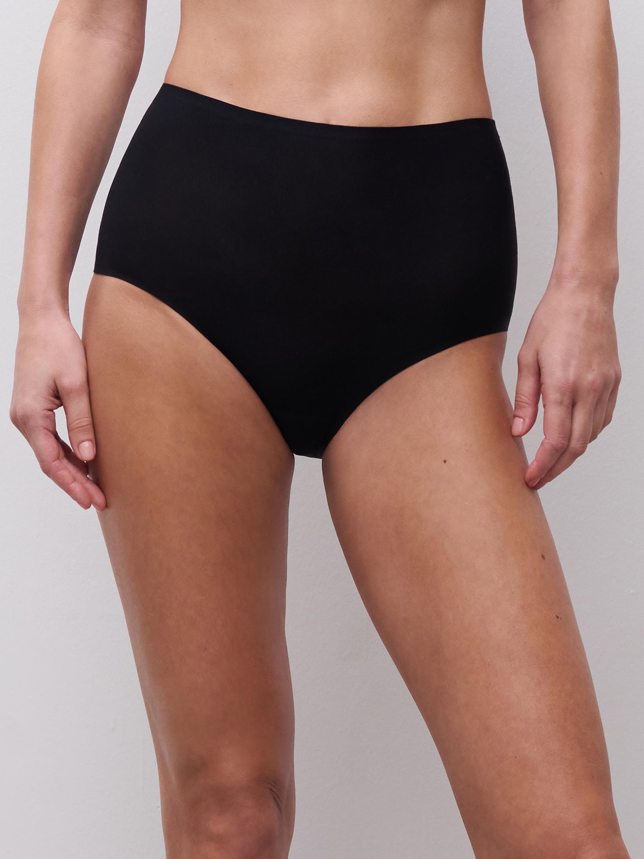 Culotte taille haute - Noir
