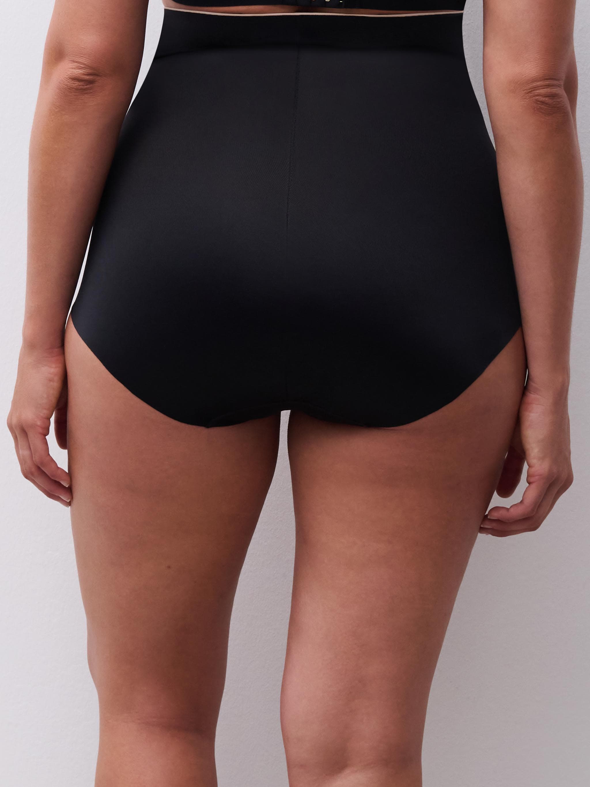 Culotte gainante taille très haute - Noir