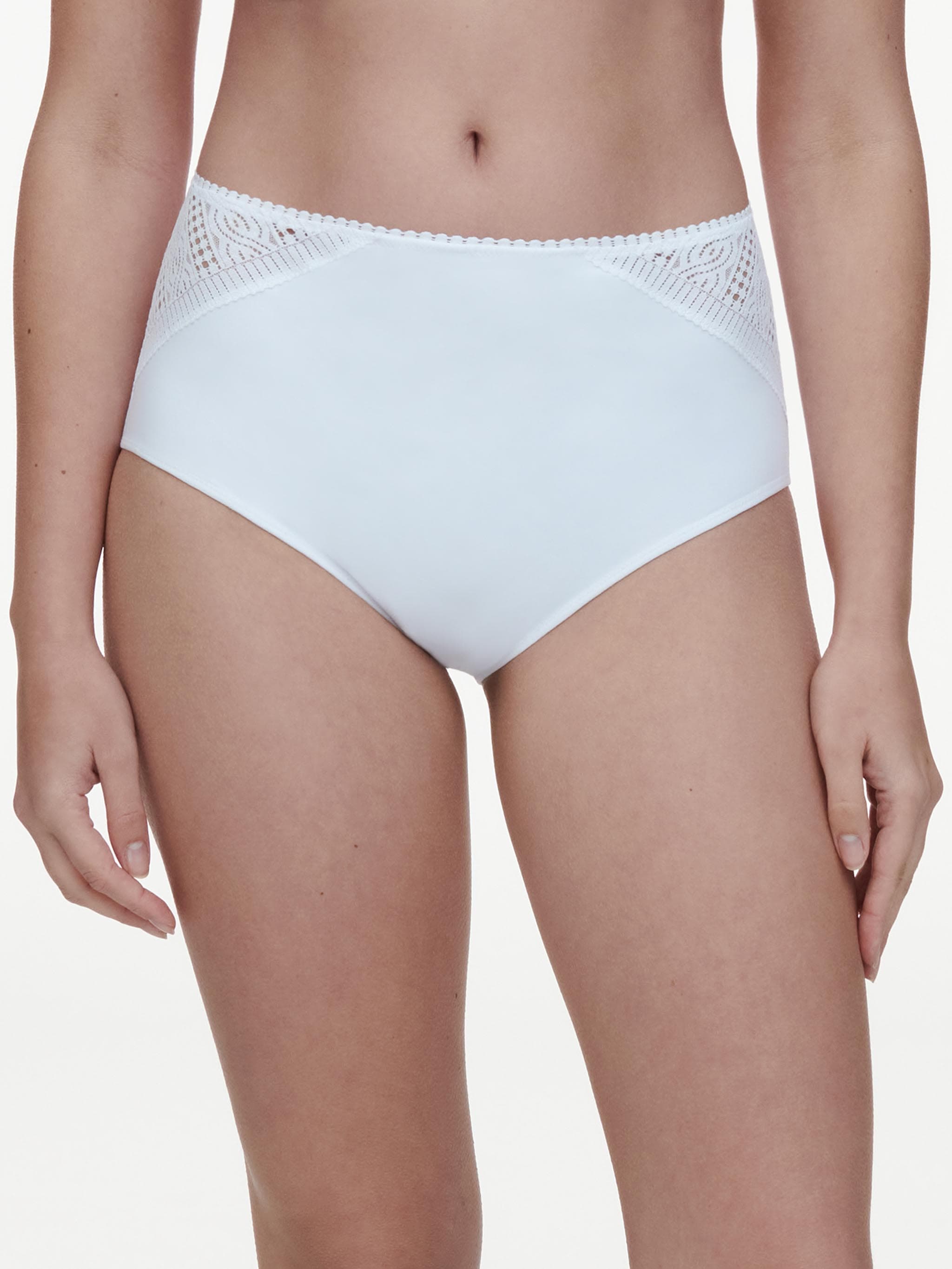 Culotte taille haute maintien - Blanc