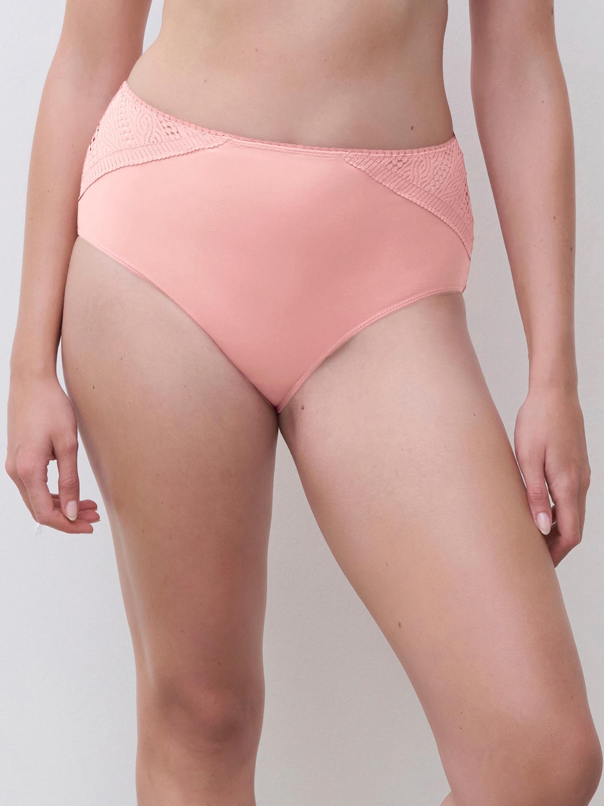 Culotte taille haute maintien - Fluor pink