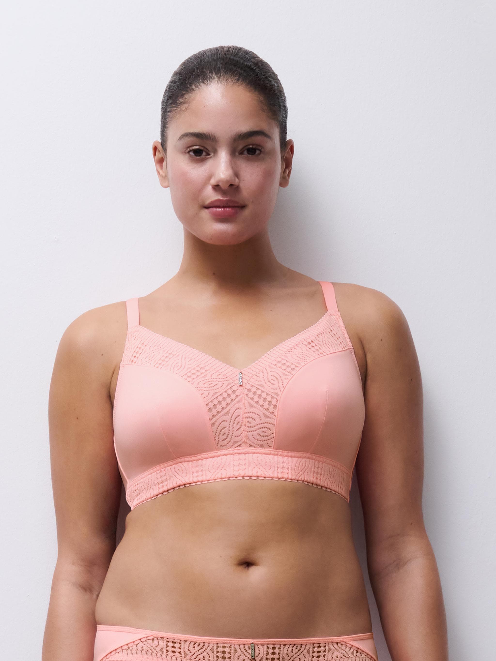 Soutien-gorge sans armature maintien - Fluor pink