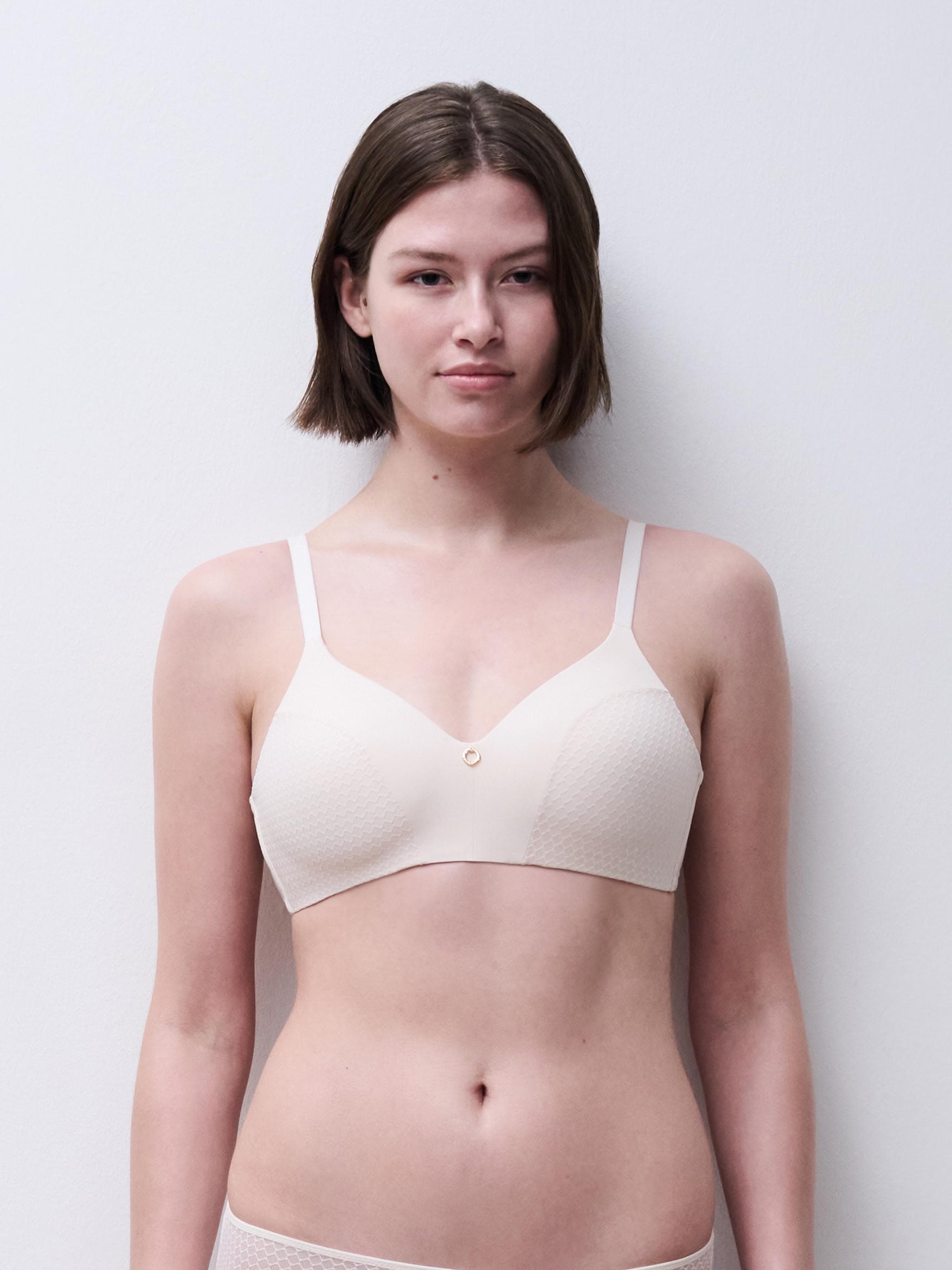 Soutien-gorge sans armature - Talc