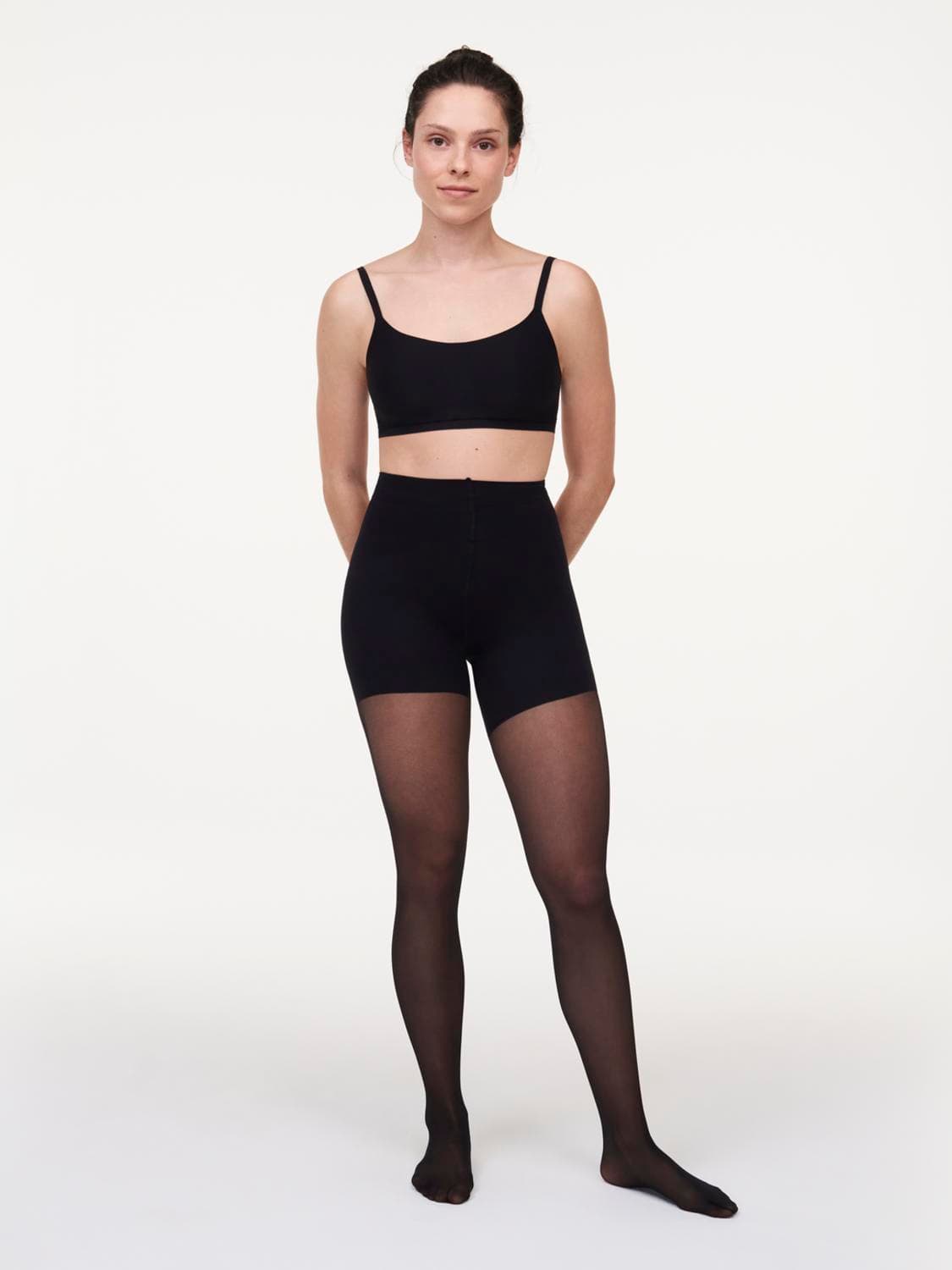 Collant galbant silhouette - Noir
