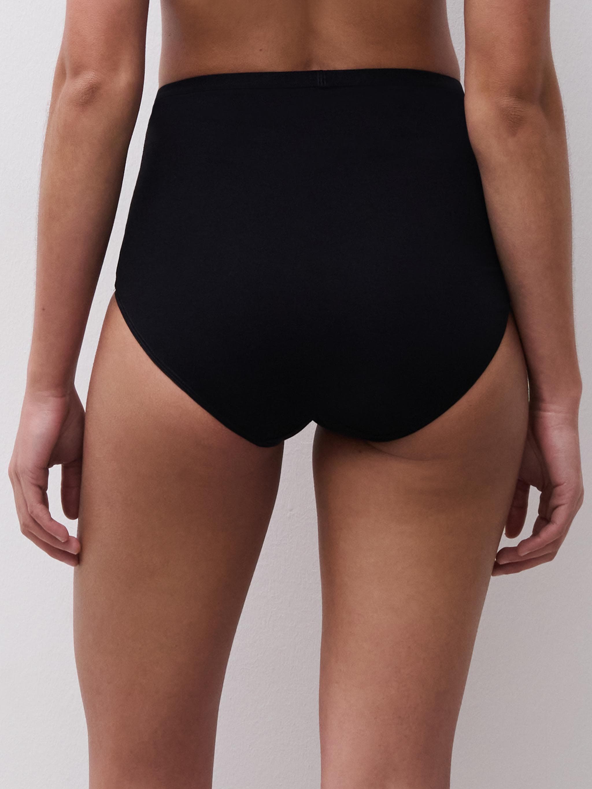 Culotte taille haute - Noir